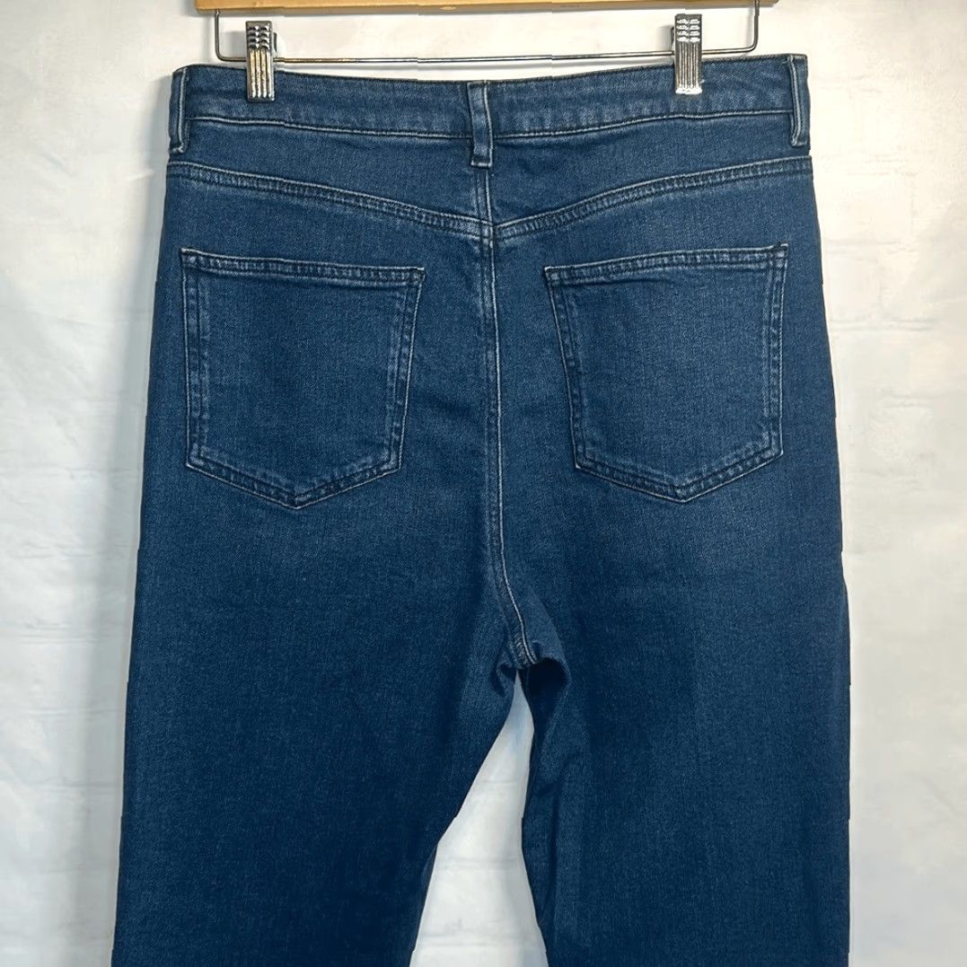 Asos ASOS Jeans Men Distressed Button Fly Frayed Hem Skinny Blue 32 Inseam 33 Regular Size 32/36 Size US 32 / EU 48 - 6 Thumbnail