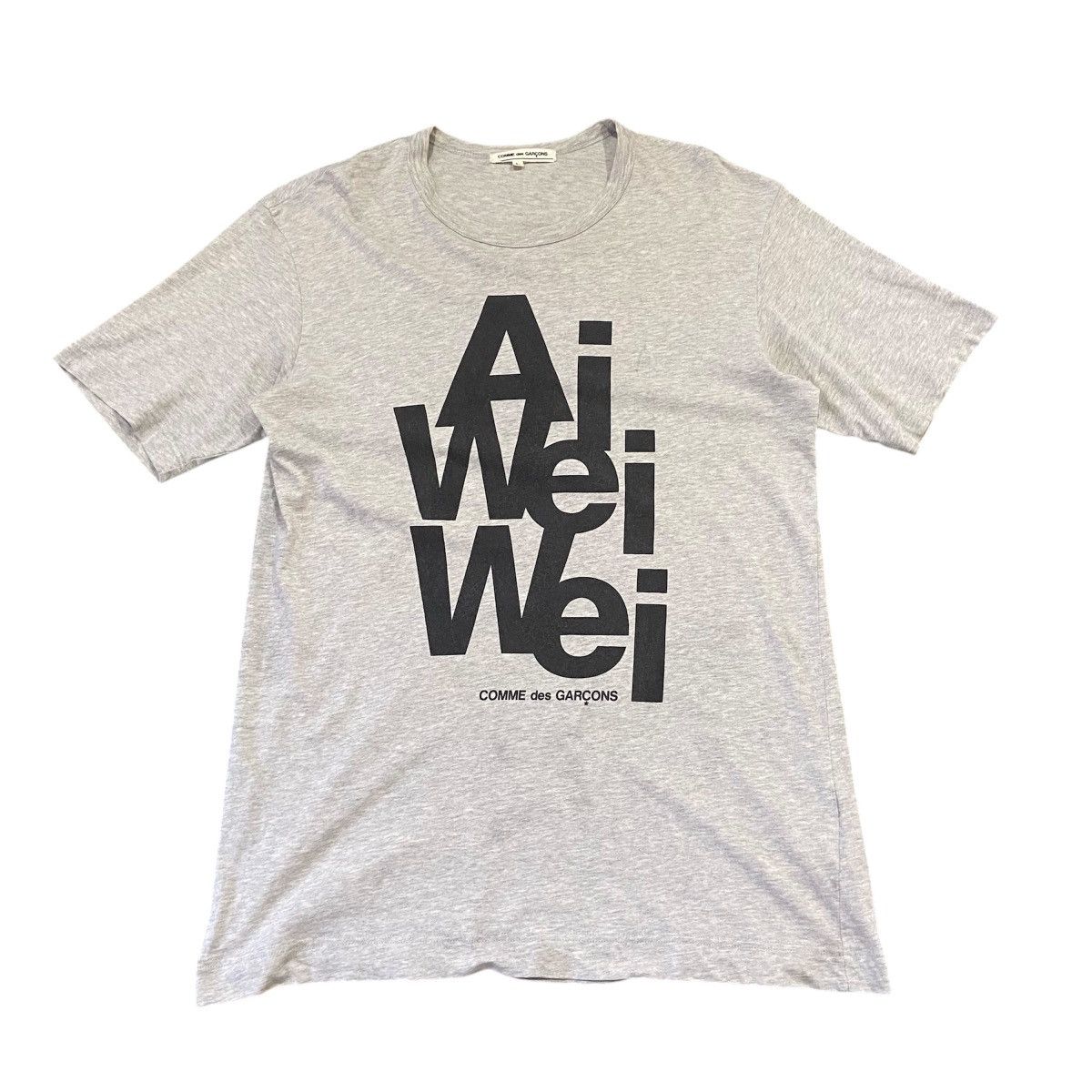 Comme des Garcons Rare Comme des Garçons x Ai Weiwei T-Shirt Gray Tee| Size US L / EU 52-54 / 3 - 1 Thumbnail