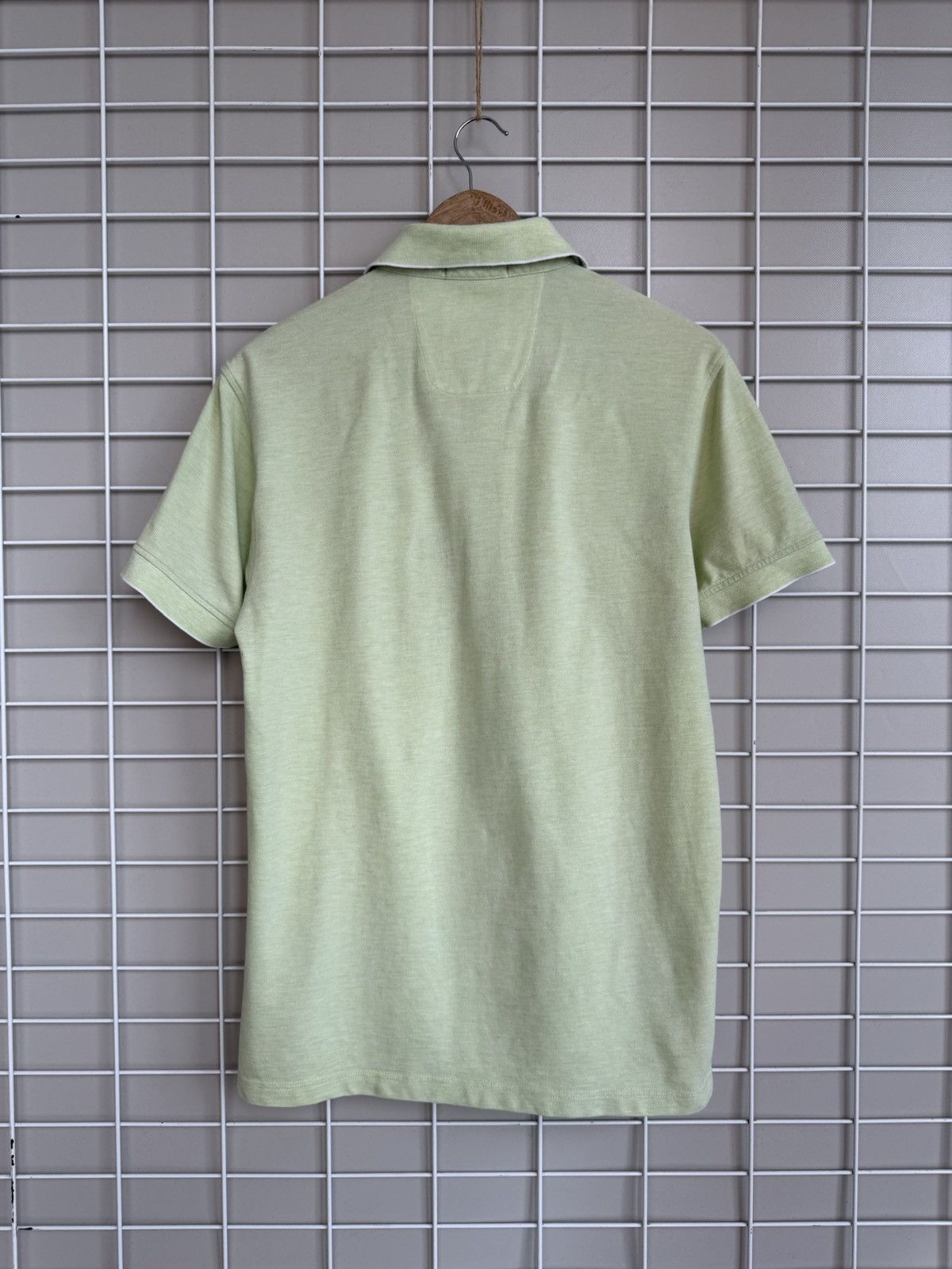 Ermenegildo Zegna Zegna Sport Light Green Polo Shirt Mens Size L Vintage Size US L / EU 52-54 / 3 - 7 Thumbnail