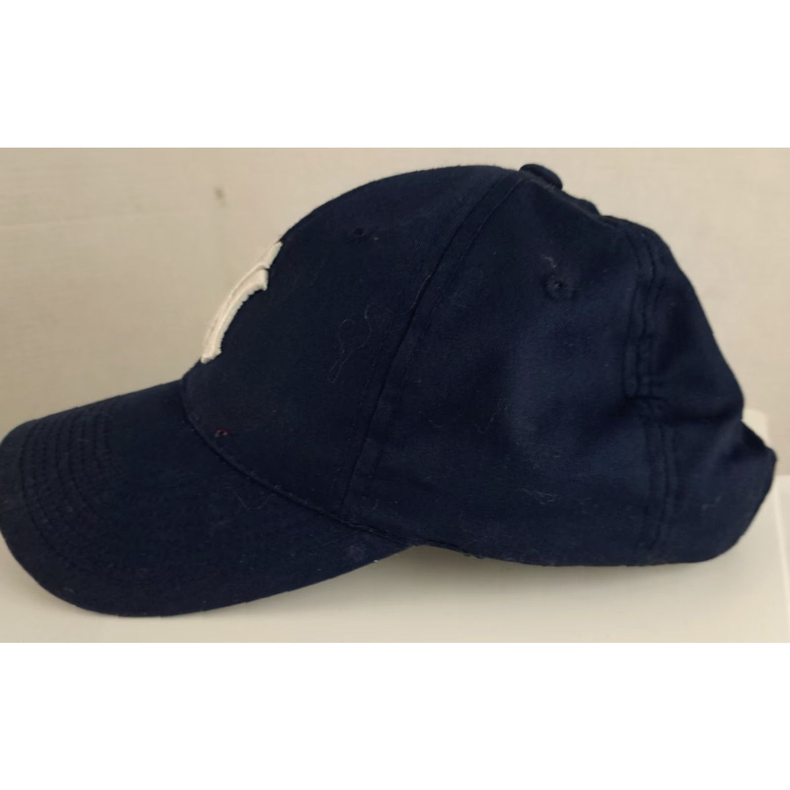 MLB VINTAGE Outdoor Cap Baseball Hat Adjustable MLB New York Yankees Unisex Adults Blue Cotton Canvas Adjustable Cap Era 90s Size ONE SIZE - 2 Thumbnail