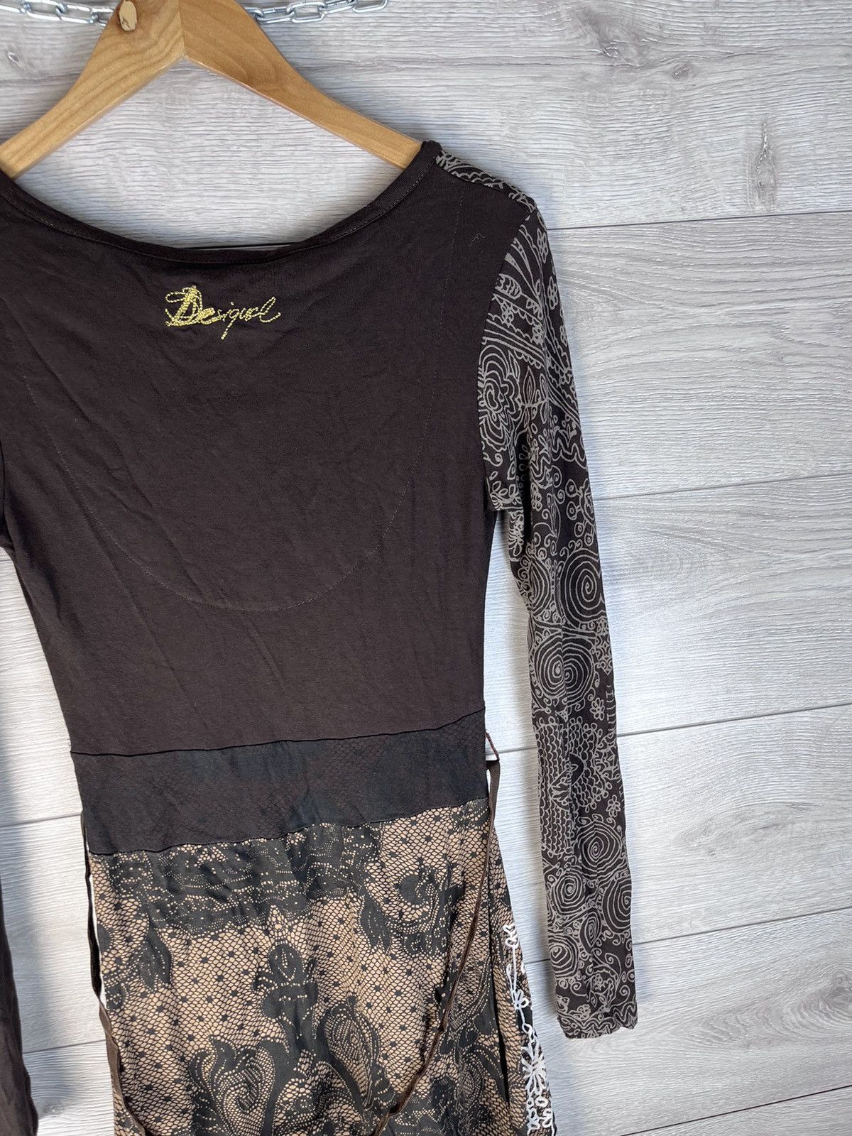 Desigual Women dress Designer size M flowers Y2K Size M / US 6-8 / IT 42-44 - 10 Thumbnail