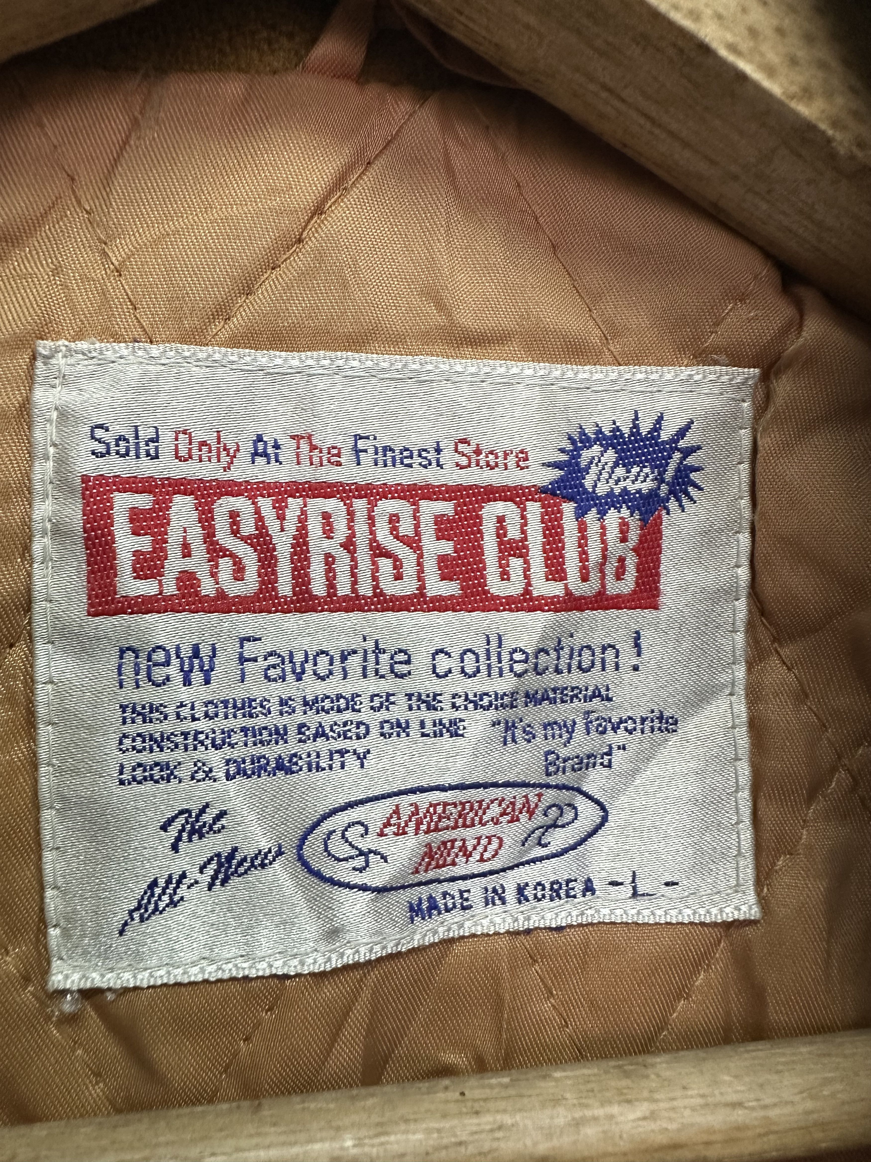 Japanese Brand Vintage Club Spirit American Flavor Big Logo Varsity Jacket Size US L / EU 52-54 / 3 - 8 Thumbnail