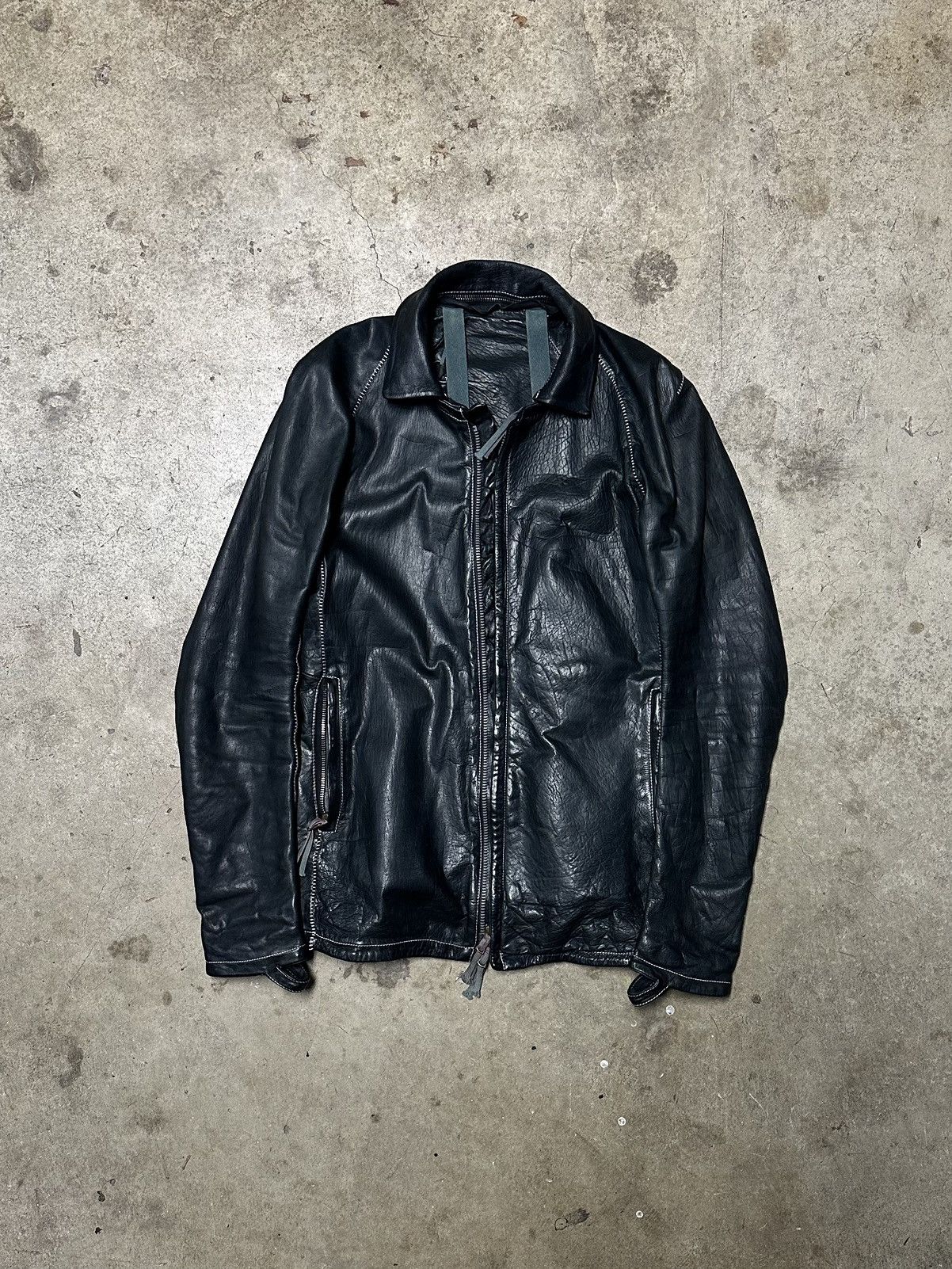Boris Bidjan Saberi YAK LEATHER HOODED J2 Size US M / EU 48-50 / 2 - 2 Thumbnail
