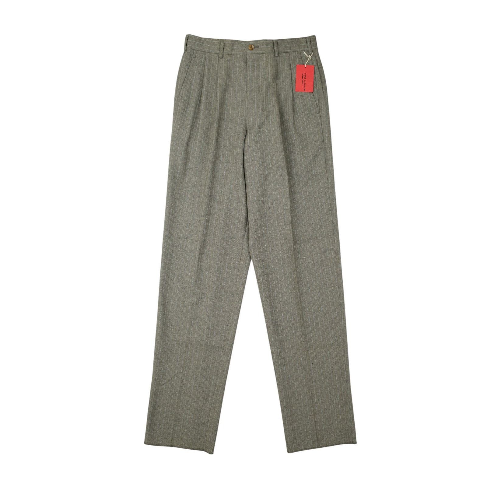 Comme des Garcons Homme Deux Grey Wool Trousers Size US 28 / EU 44 - 1 Thumbnail