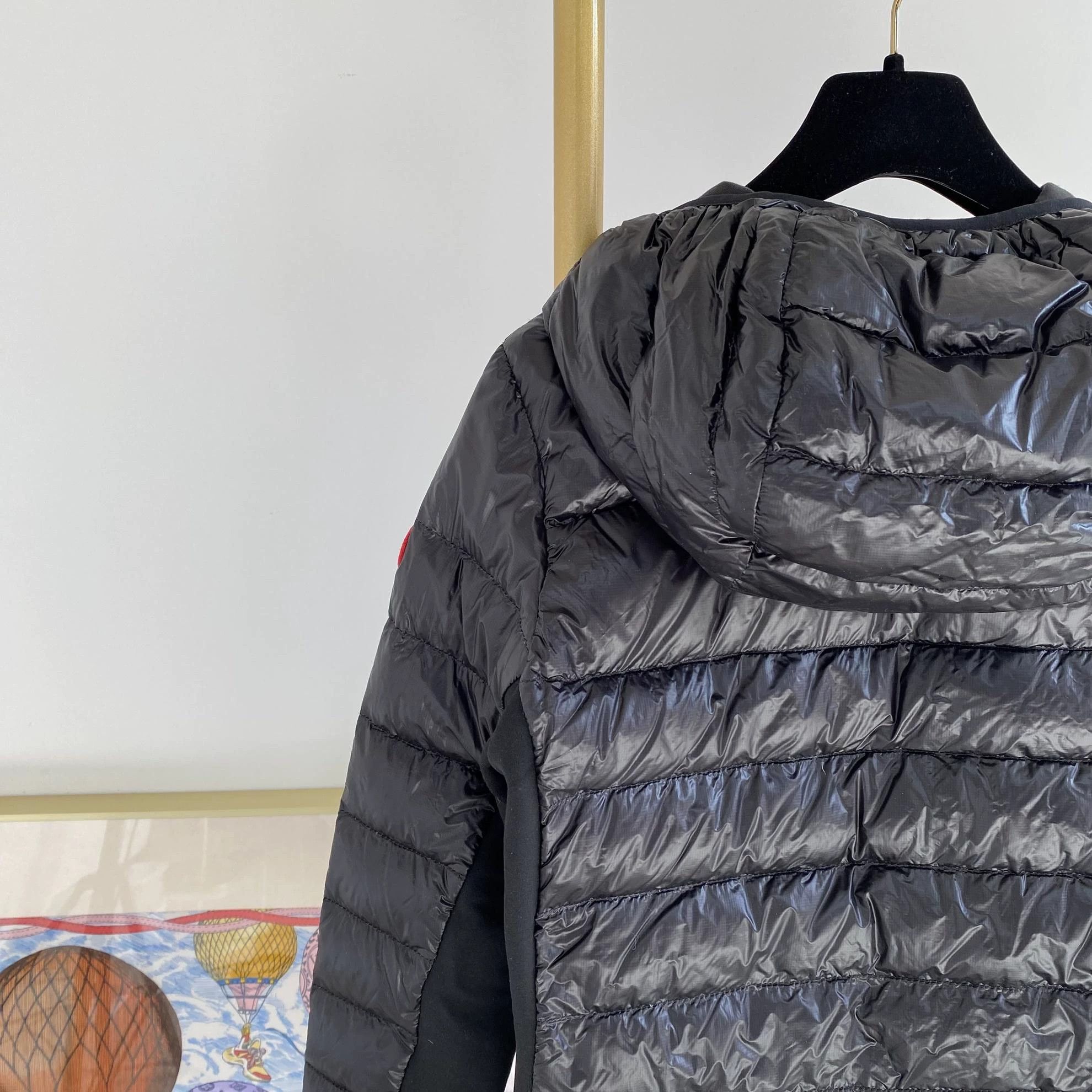 Canada Goose Canada Goose Black Hooded Lightweight Down Jacket S Size S / US 4 / IT 40 - 5 Thumbnail