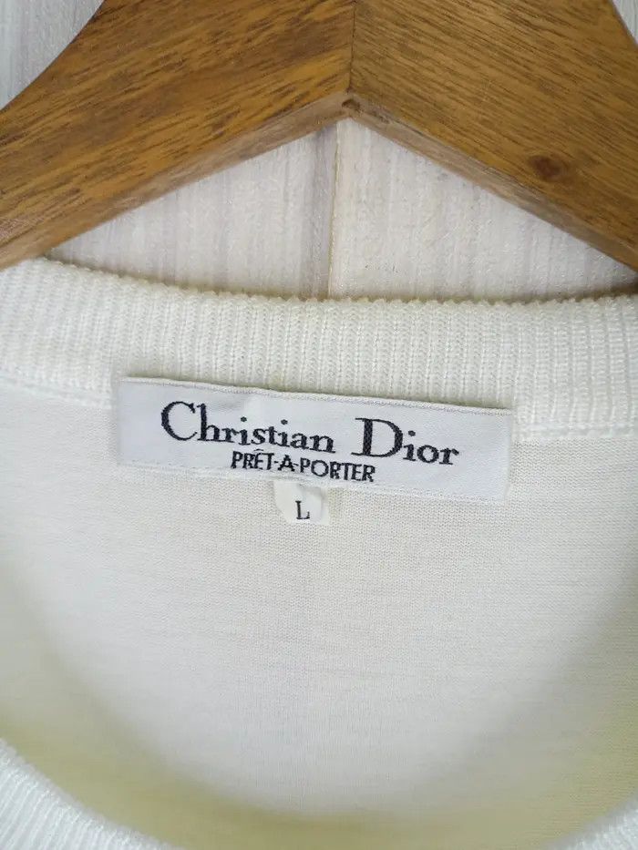 Christian Dior Monsieur Rare Vintage Christian Dior Pret-A-Porter Short Sleeve Tee Size M / US 6-8 / IT 42-44 - 6 Thumbnail