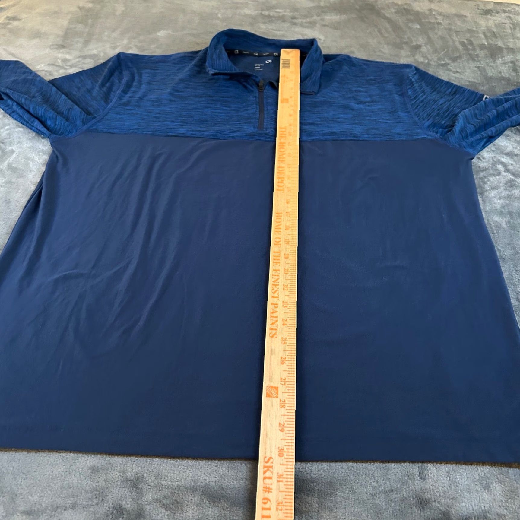 Vintage GapFit Pullover Activewear Top Sweatshirt Long Blue Mens XXL Knit Moisture Wicking Athletic Performance Shoes? Size US XXL / EU 58 / 5 - 7 Thumbnail