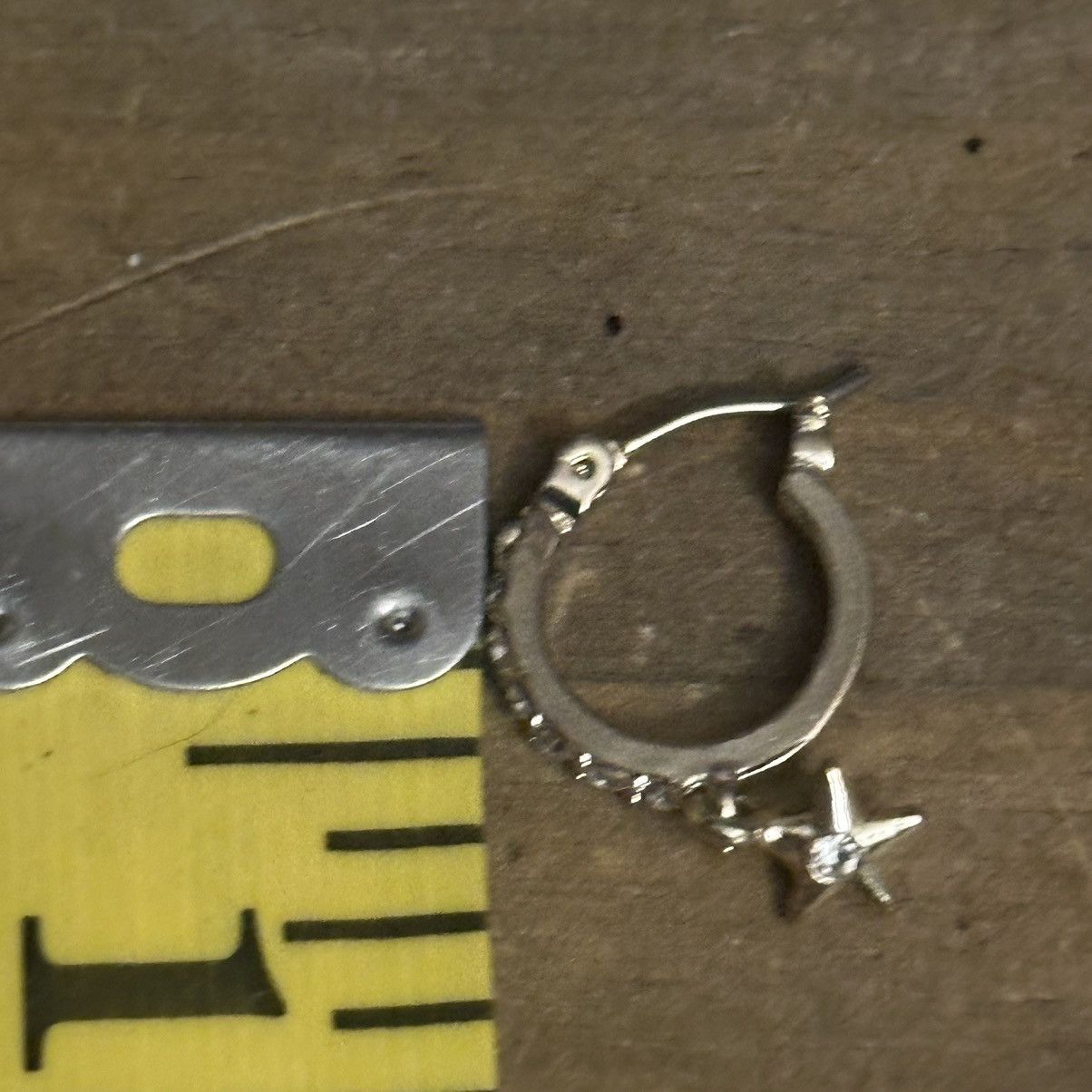 Other Tony rhinestone hoop hanging star earrings Size ONE SIZE - 3 Thumbnail
