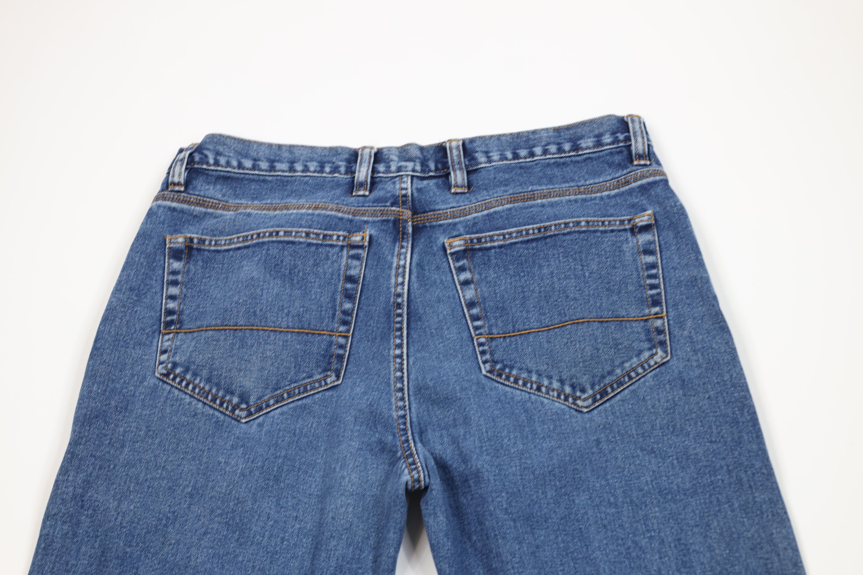 Big Mac Vintage 90s Big Mac Wide Leg Denim Jeans Blue Cotton Size US 34 / EU 50 - 10 Thumbnail