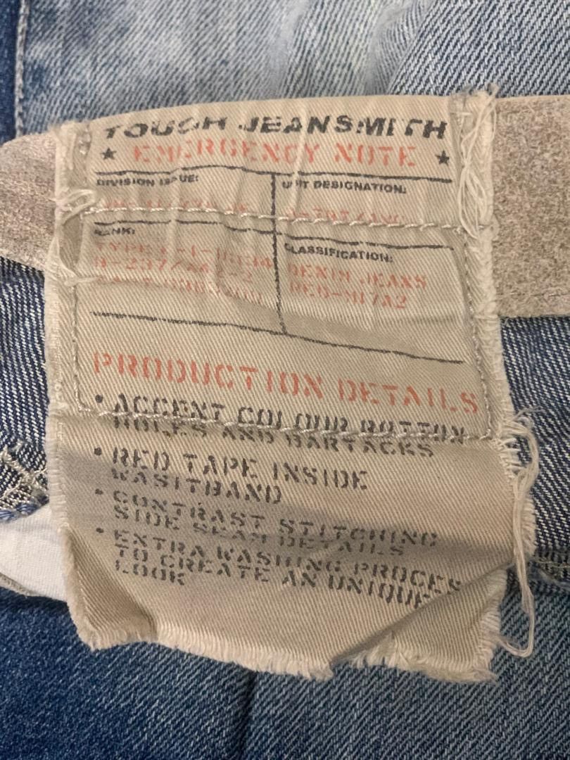 Japanese Brand Tough Jeansmith Denim Size US 34 / EU 50 - 4 Thumbnail