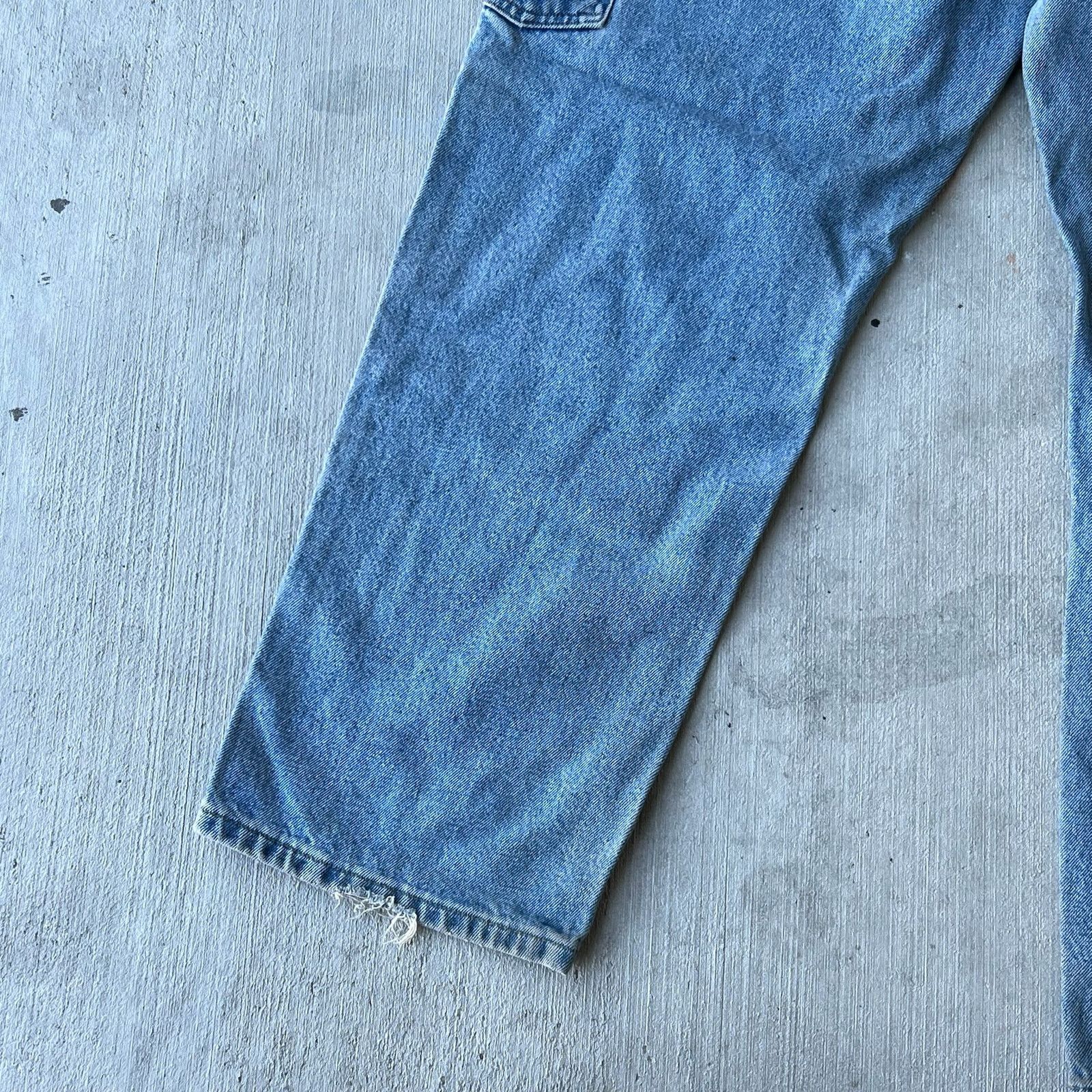 Carhartt × Vintage Carhartt denim blue jean double knee work carpenter pants Size US 34 / EU 50 - 10 Thumbnail