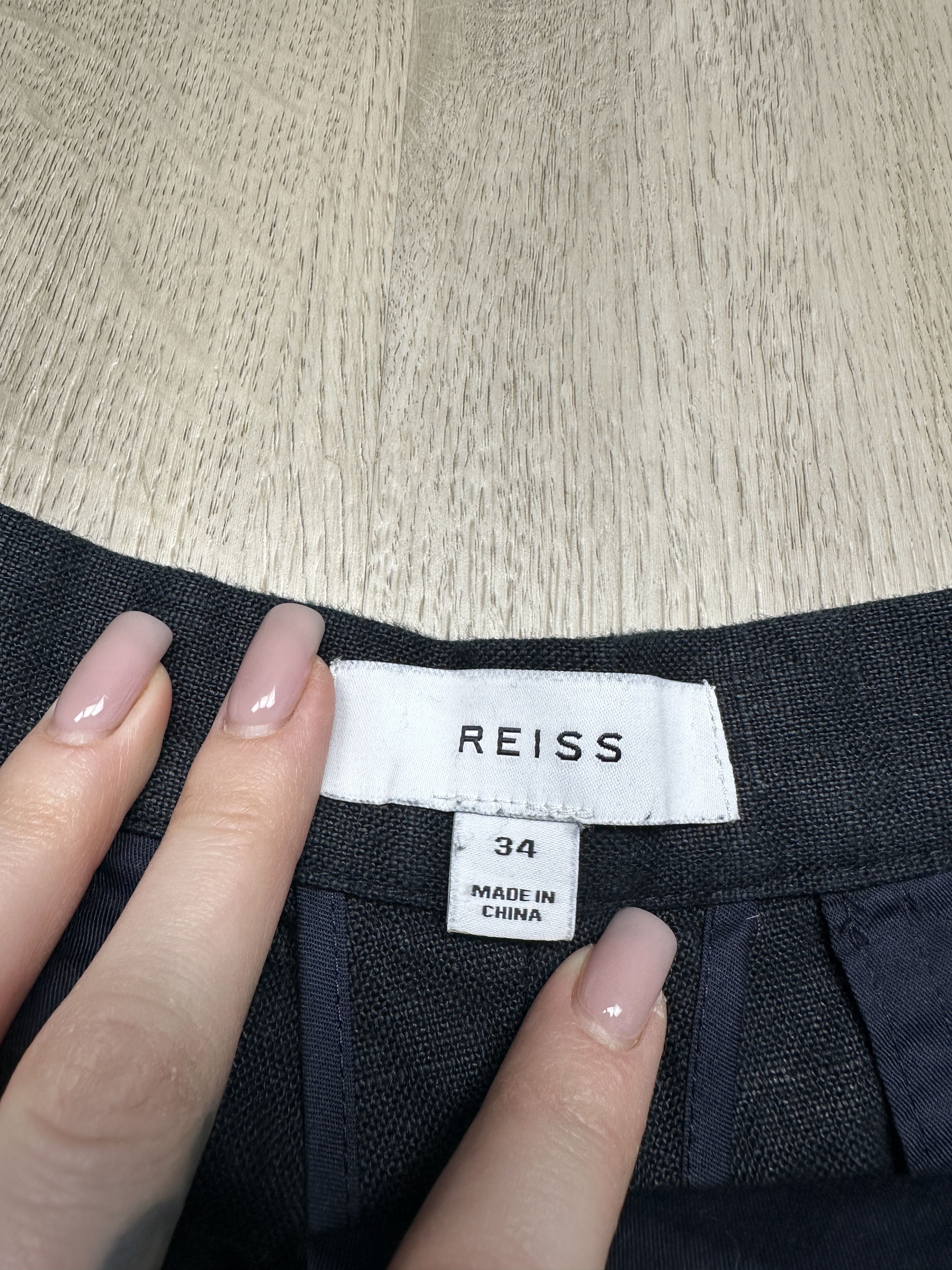 Reiss Reiss Mens Linen Chino Shorts Size US 34 / EU 50 - 3 Thumbnail