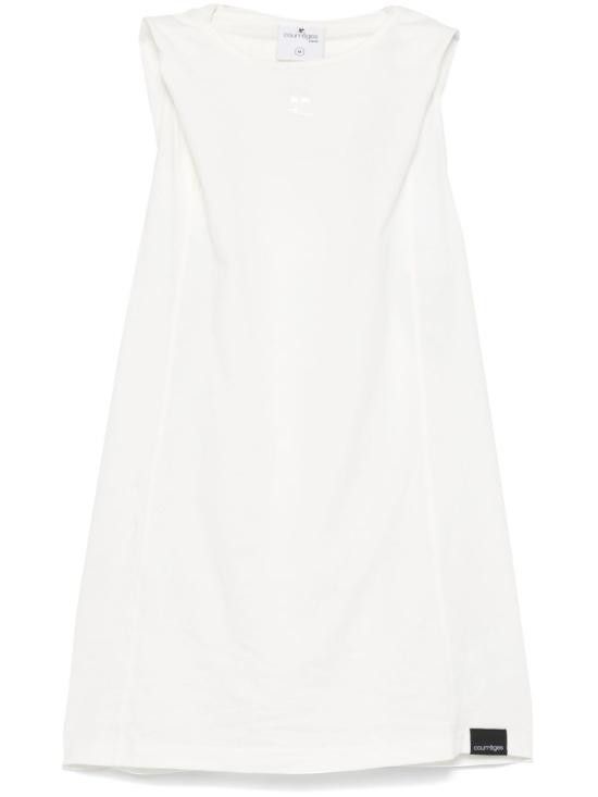COURREGES Women Tops 424JDE091JS0175 0001 White