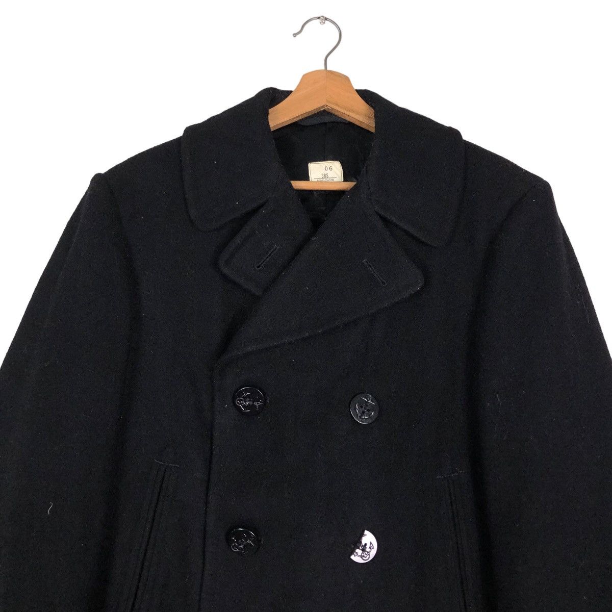Vintage 🔥Vintage 60’s Wool Pea Coats Military Double Breast Army Size US M / EU 48-50 / 2 - 3 Thumbnail