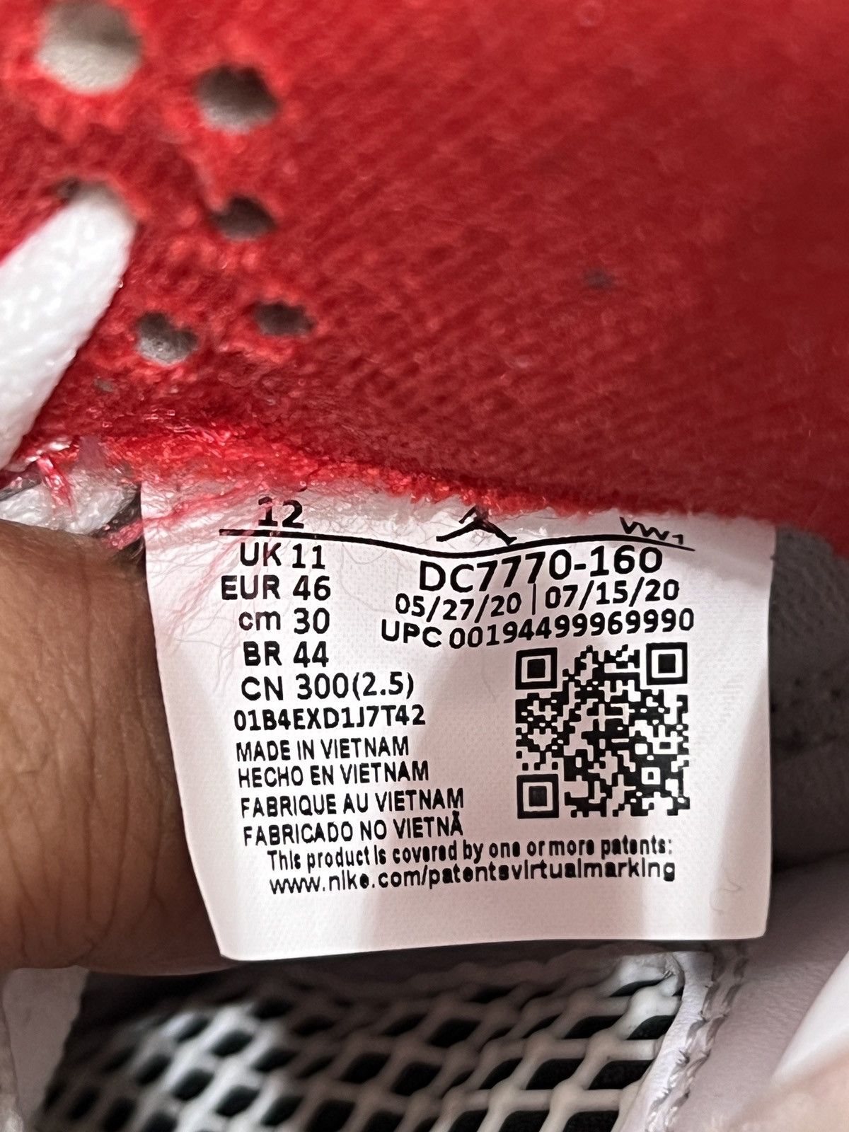 Jordan Brand Air Jordan 4 Fire Red Sz. 12 (2020) Size US 12 / EU 45 - 9 Thumbnail