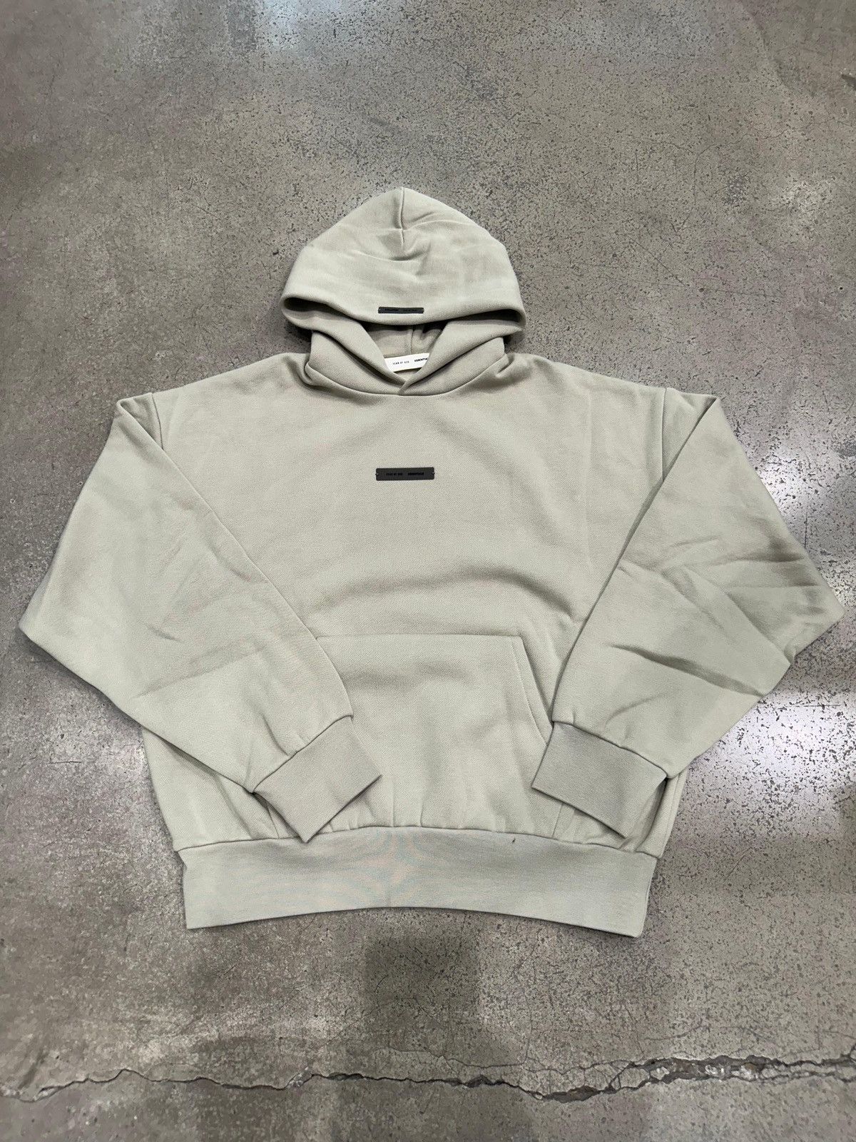 Essentials ESSENTIALS - Classic Fleece Hoodie Abbey Stone Size US S / EU 44-46 / 1 - 1 Thumbnail