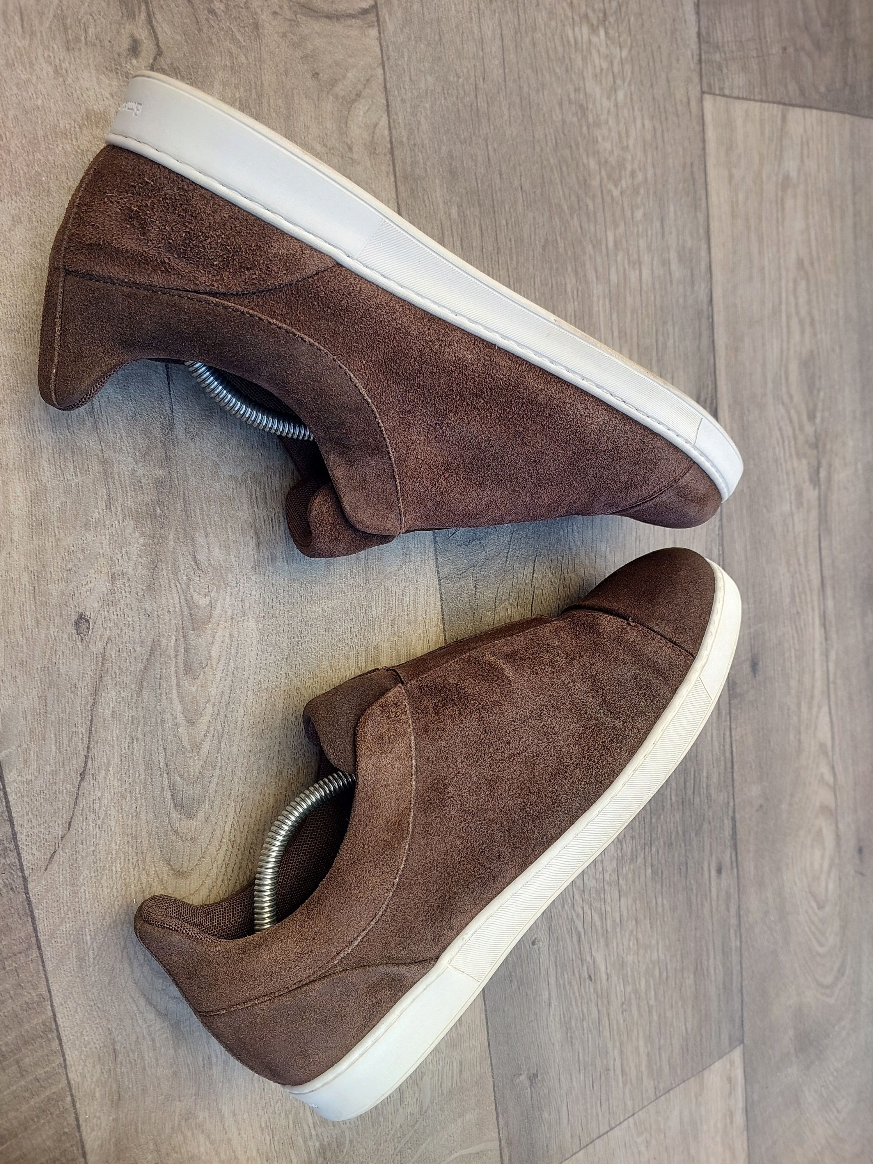 Ermenegildo Zegna Zegna Triple Stitch slip-on sneakers Size US 9.5 / EU 42-43 - 6 Thumbnail