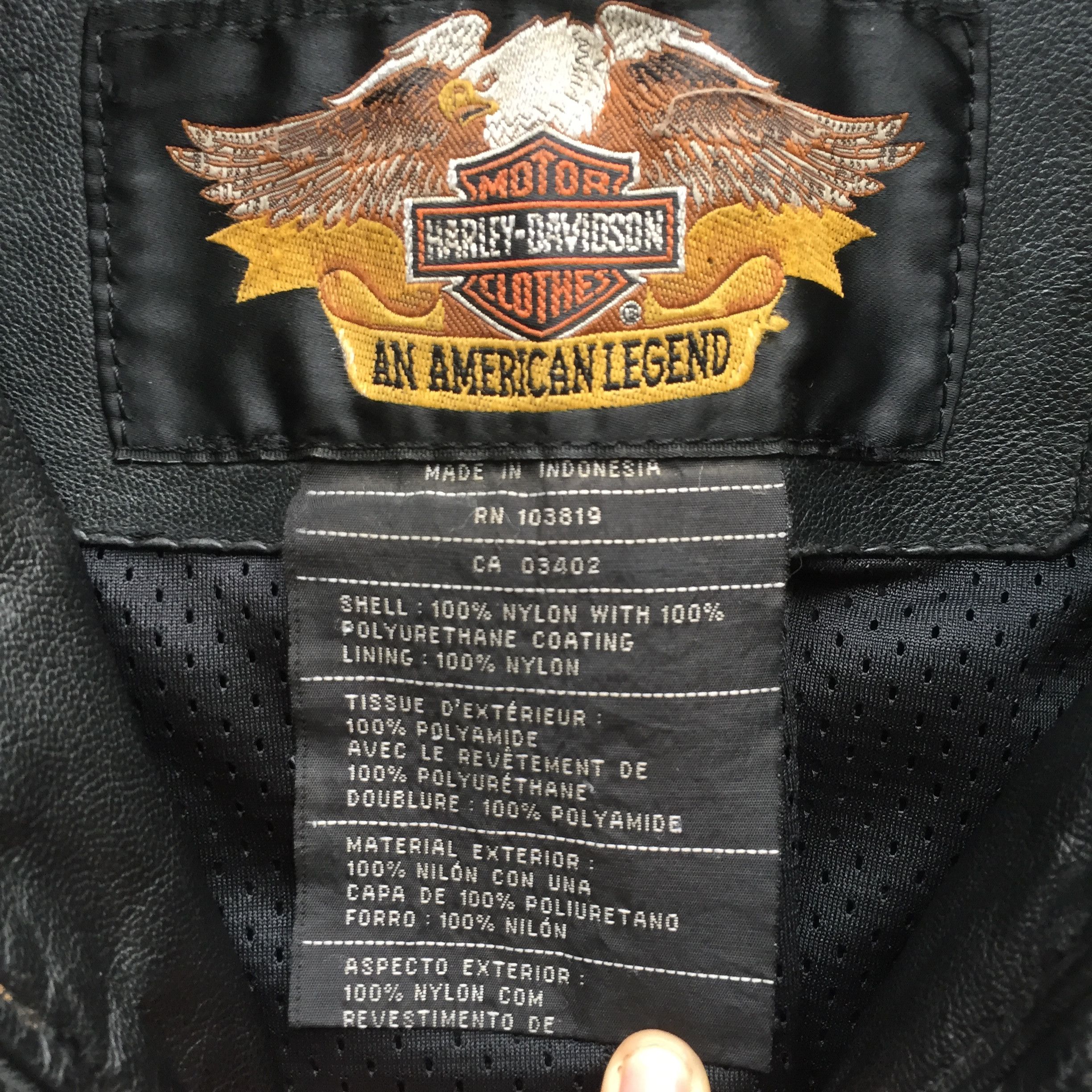 Harley Davidson Vintage 2000s Harley Davidson Leather Jackets Size US M / EU 48-50 / 2 - 5 Thumbnail