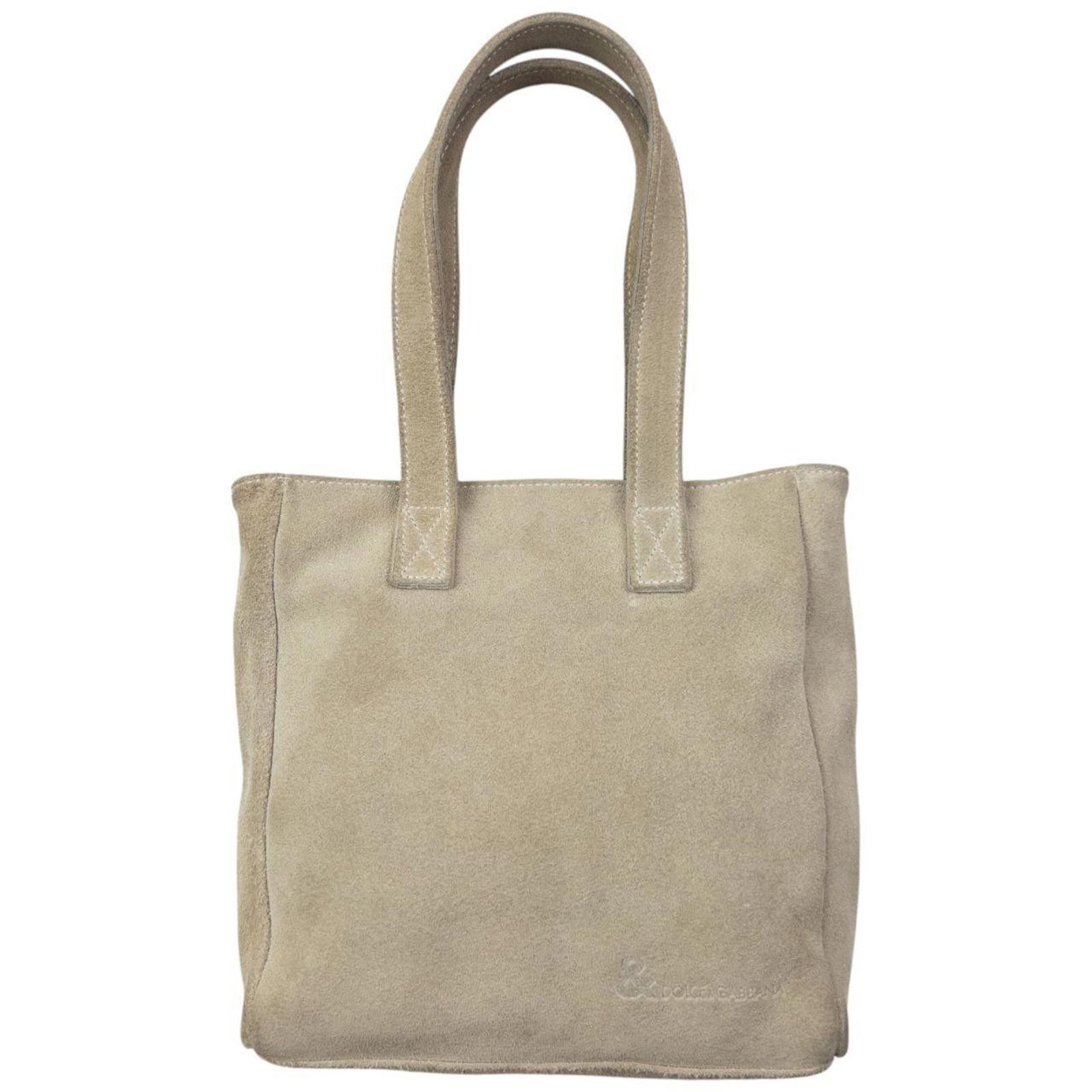 Dolce & Gabbana Vintage 2000s Dolce & Gabbana Suede Shoulder Bag Size ONE SIZE - 2 Thumbnail