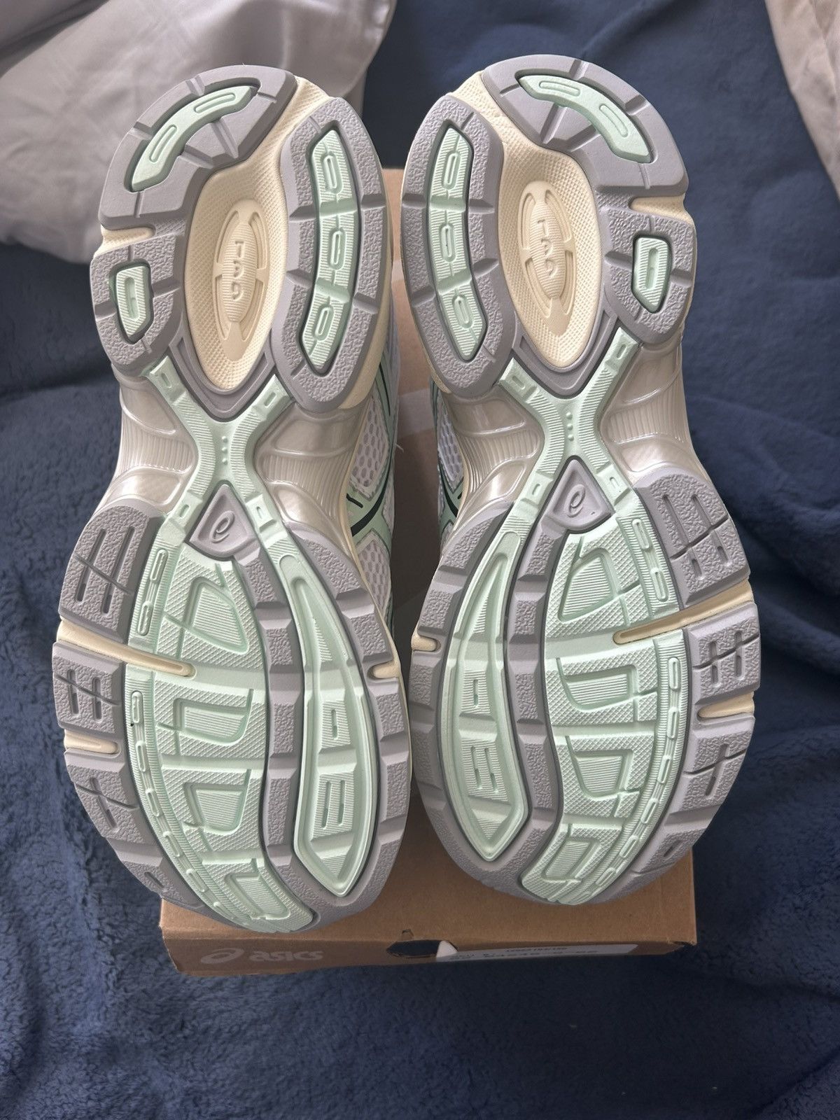 Asics Asic gell 11-30 white/mint tint Size US 8.5 / IT 38.5 - 4 Thumbnail