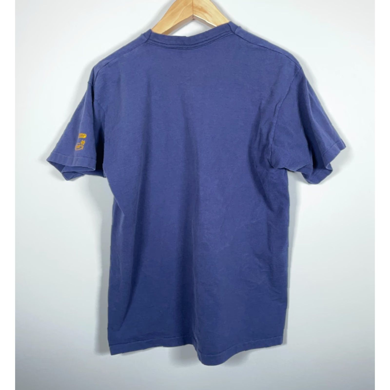 Fruit Of The Loom VINTAGE Michigan Whitehall Duathlon T-Shirt Adult Large Blue 90s Retro Sports Fruit of the Loom Mens XL Tag Single Stitch Size US L / EU 52-54 / 3 - 2 Thumbnail