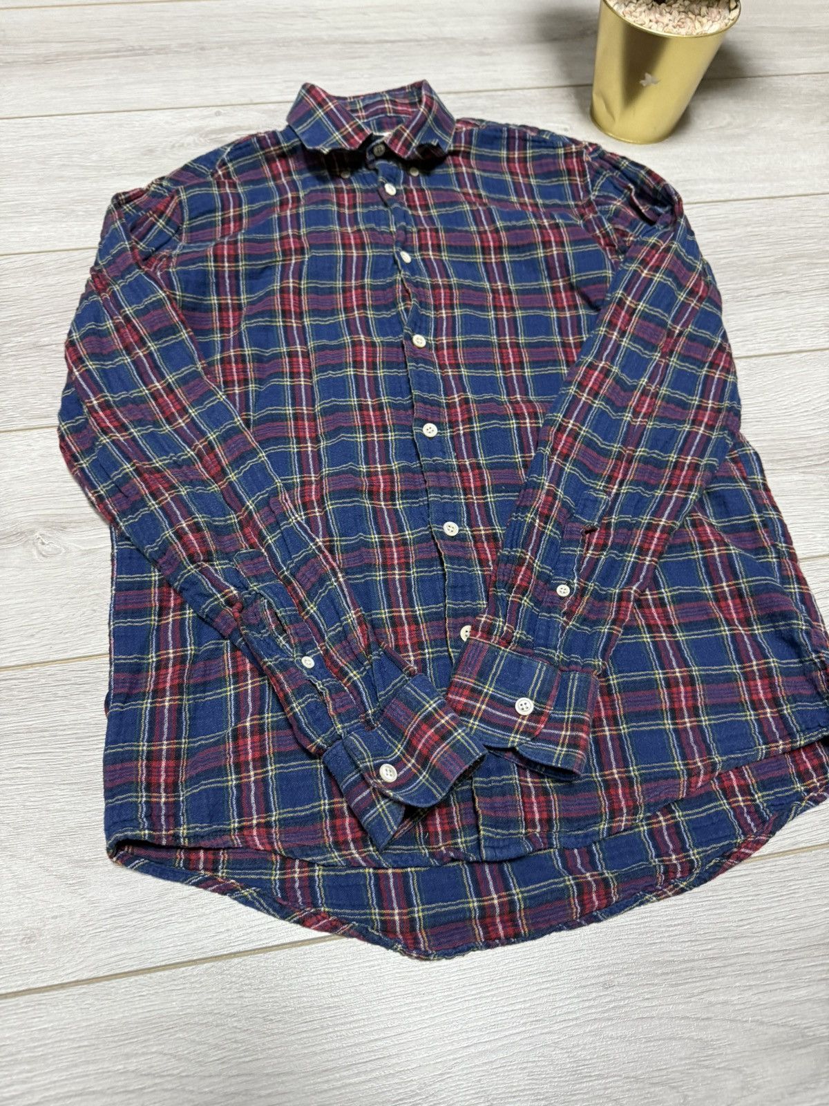 Our Legacy Our Legacy check shirt buttons flannel plaid Size US M / EU 48-50 / 2 - 7 Thumbnail