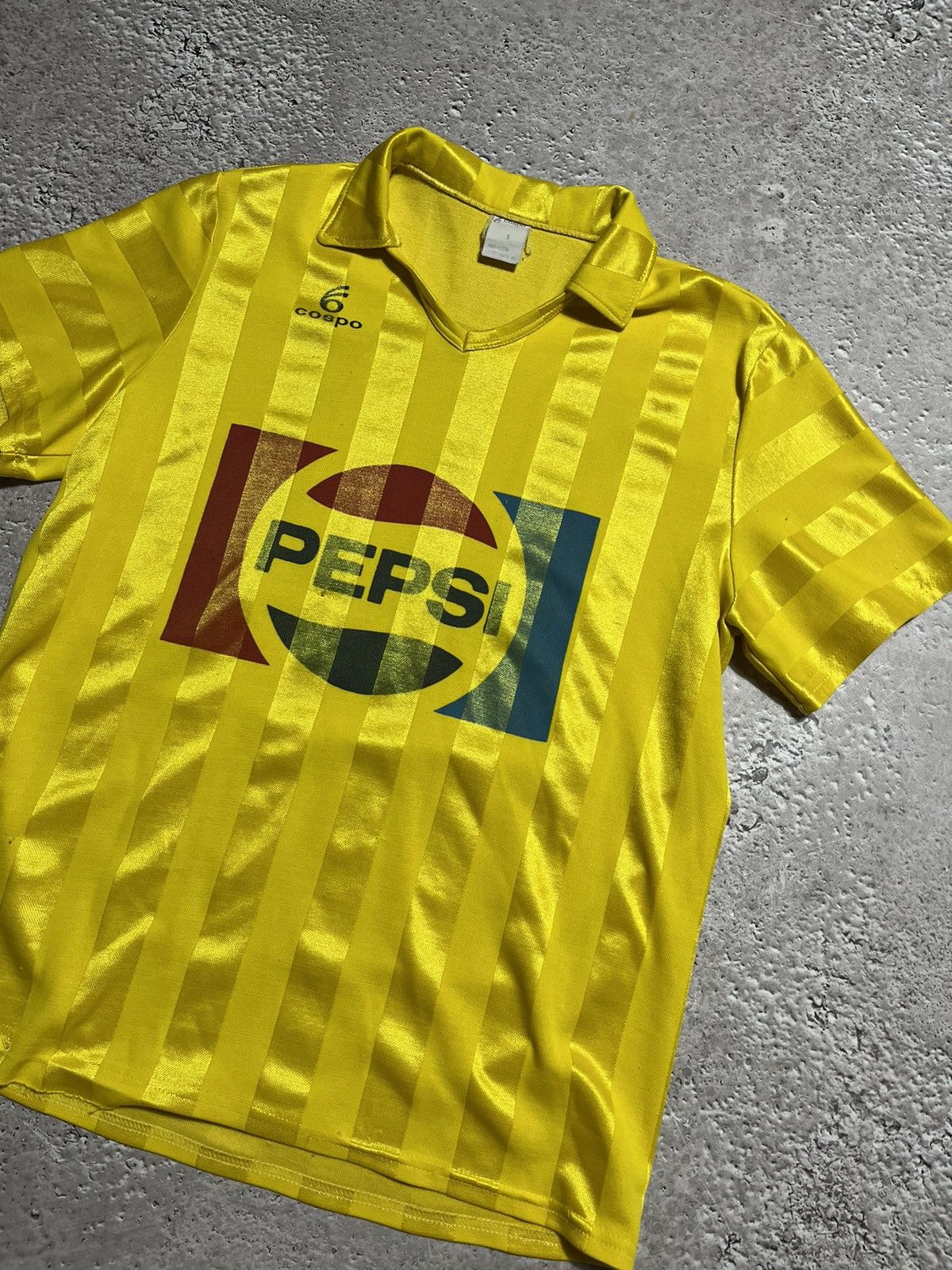 Vintage Blockcore #10 Cospo Pepsi Vintage 80s 90s jersey T shirt Size US L / EU 52-54 / 3 - 2 Thumbnail