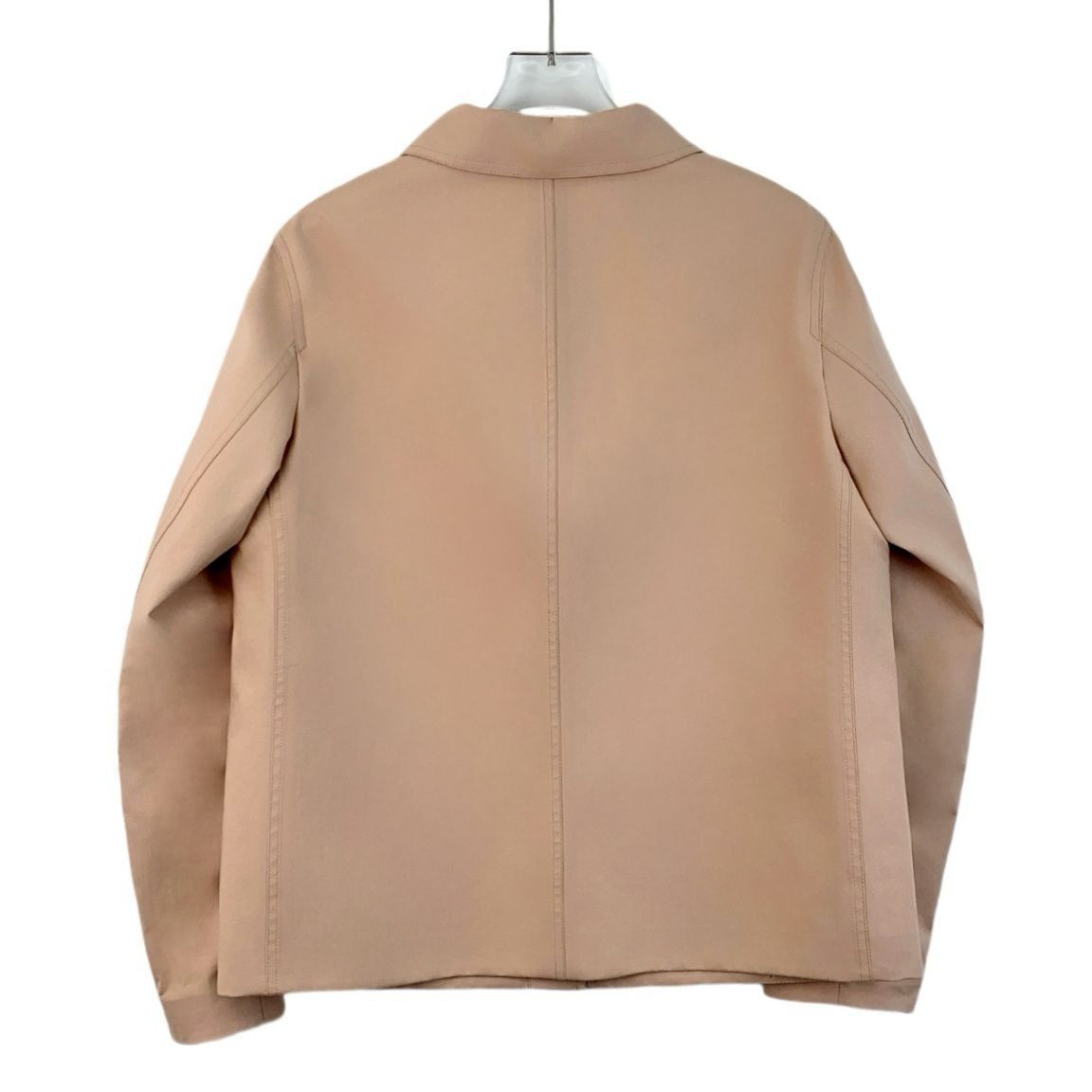Dior Christian Dior Womens Beige Cotton Single-Breasted Jacket Wi Size XS / US 0-2 / IT 36-38 - 6 Thumbnail