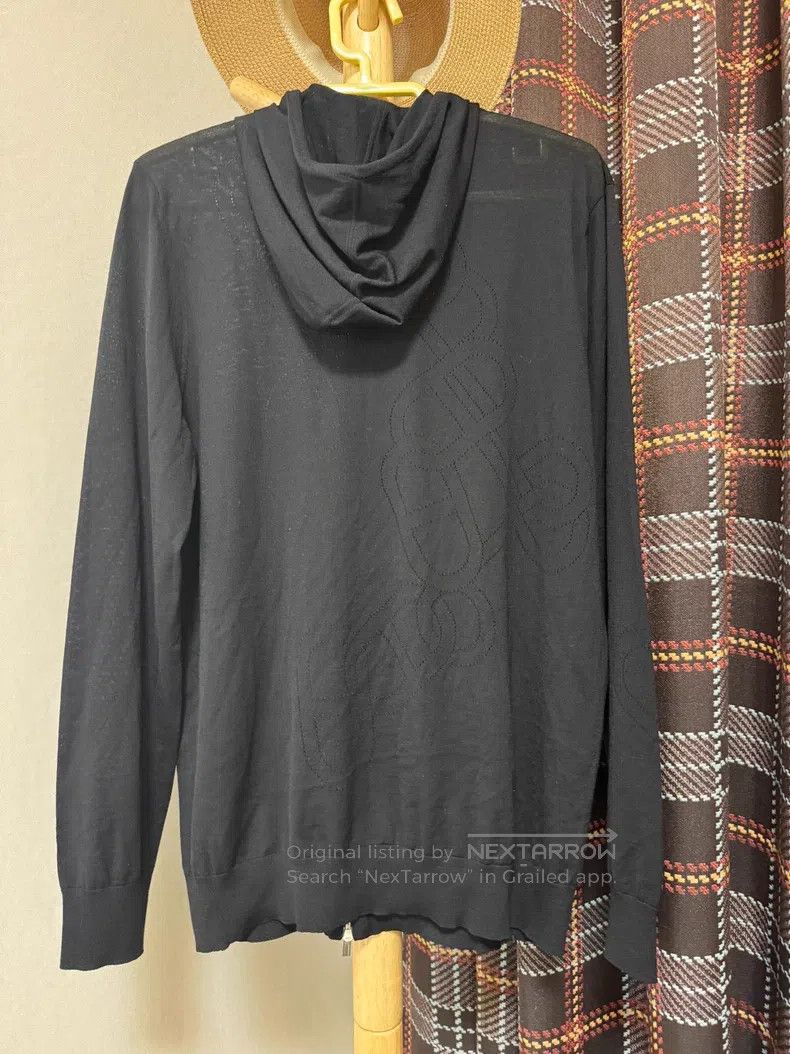 Hermes Hermes Wool cardigan, pig nose pattern hollowed-out design Size US XL / EU 56 / 4 - 2 Thumbnail