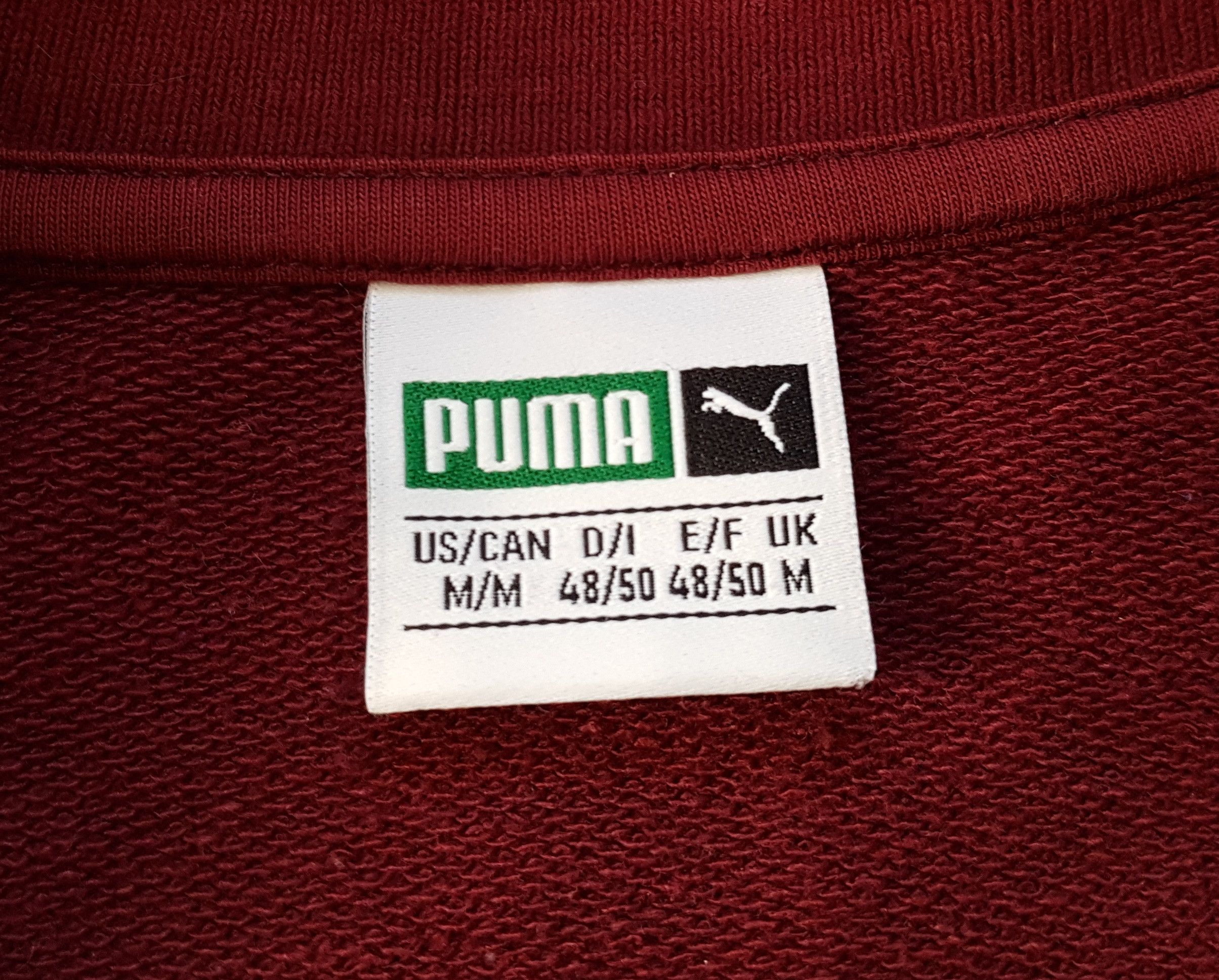 Puma Puma MCMXLVIII Sweatshirt Pullover Quarter Zip sz M Size US M / EU 48-50 / 2 - 6 Thumbnail