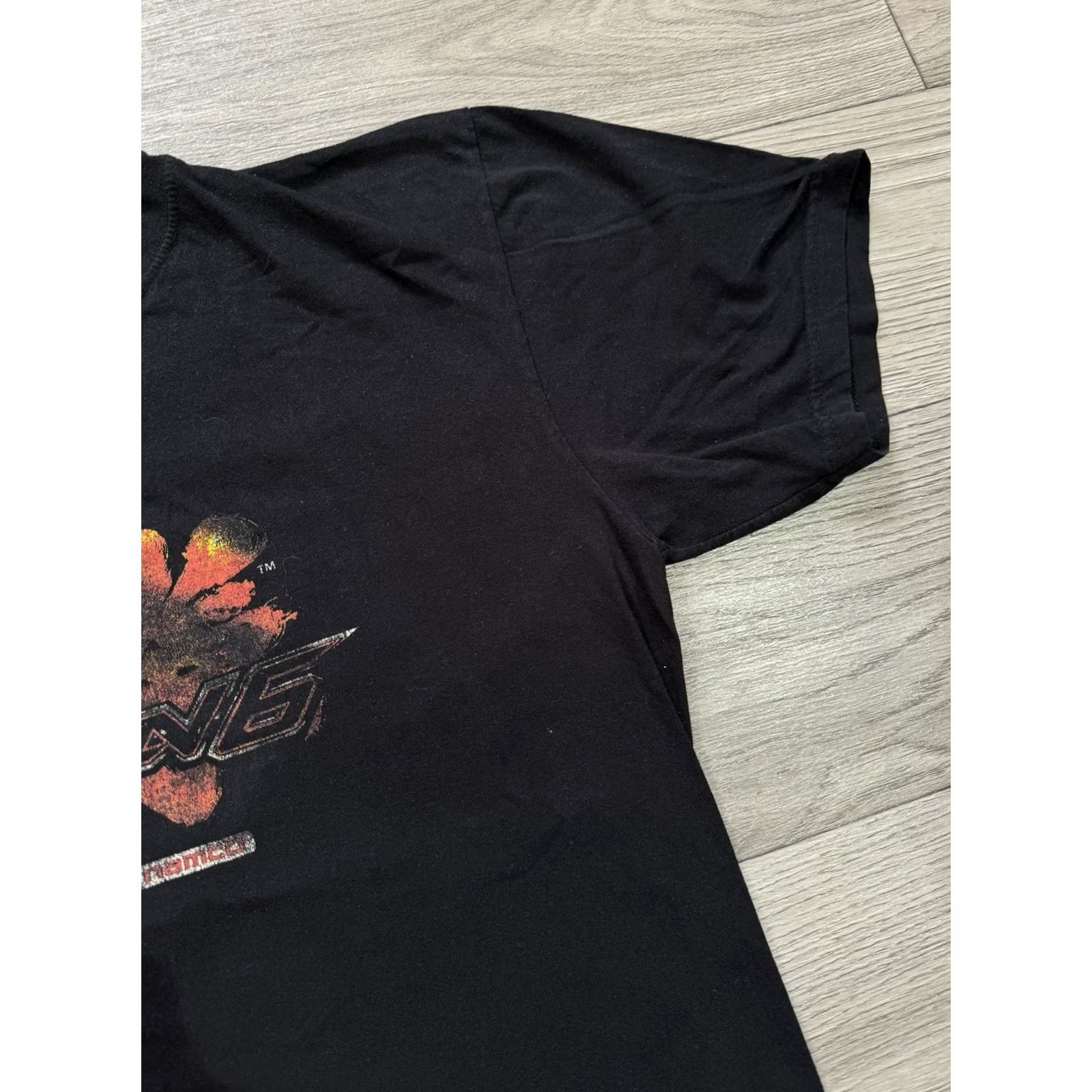 Vintage VINTAGE Tekken 6 Promo Tee T-shirt Bandai Namco Black Large Mens Regular T-Shirt 2009 Size US L / EU 52-54 / 3 - 6 Thumbnail
