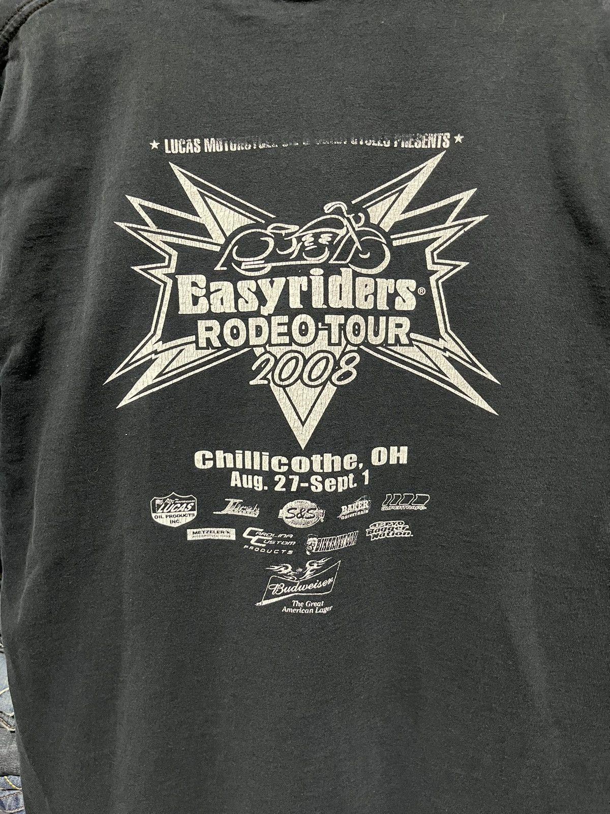 Vintage Crazy Vintage Easyriders 9/11 Memorial Faded Biker Tee Shirt ...