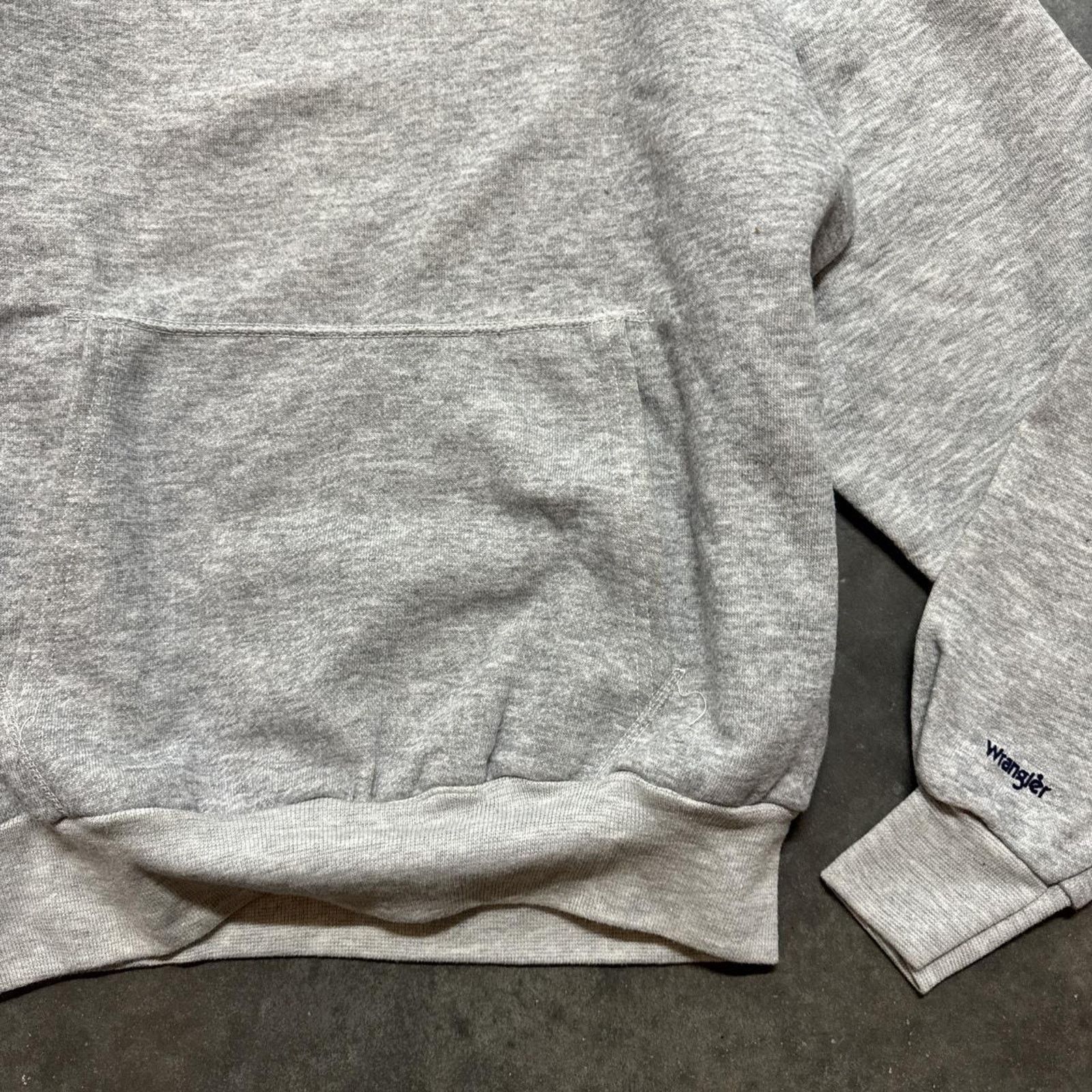 Vintage × Wrangler True Vintage 70s Wrangler 5050 Deadstock NWT Blank Hoodie Size US S / EU 44-46 / 1 - 2 Thumbnail