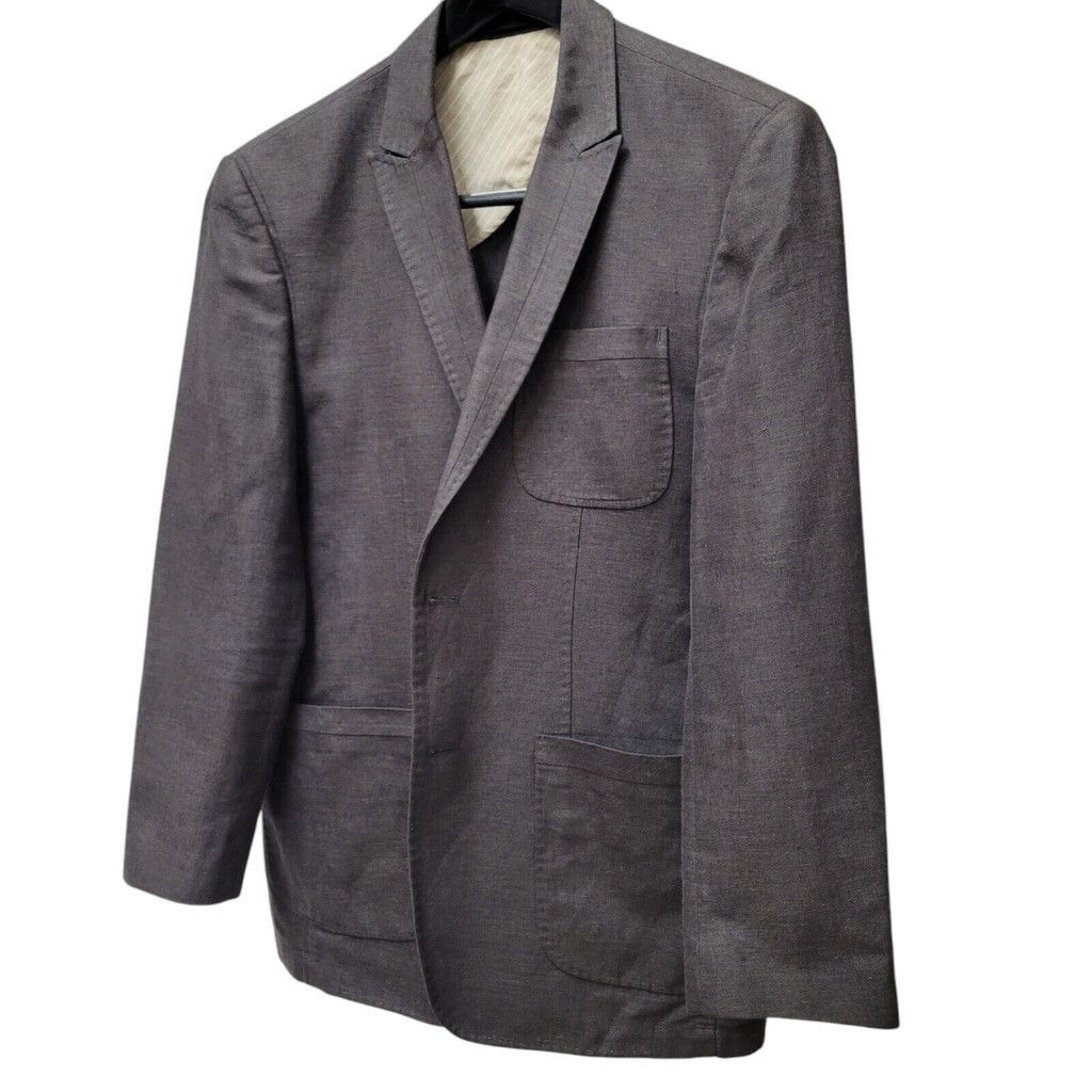 Joseph Abboud Joseph Abboud Cotton Lonen Stitch Jacket Men's Size Large. Size US L / EU 52-54 / 3 - 3 Thumbnail