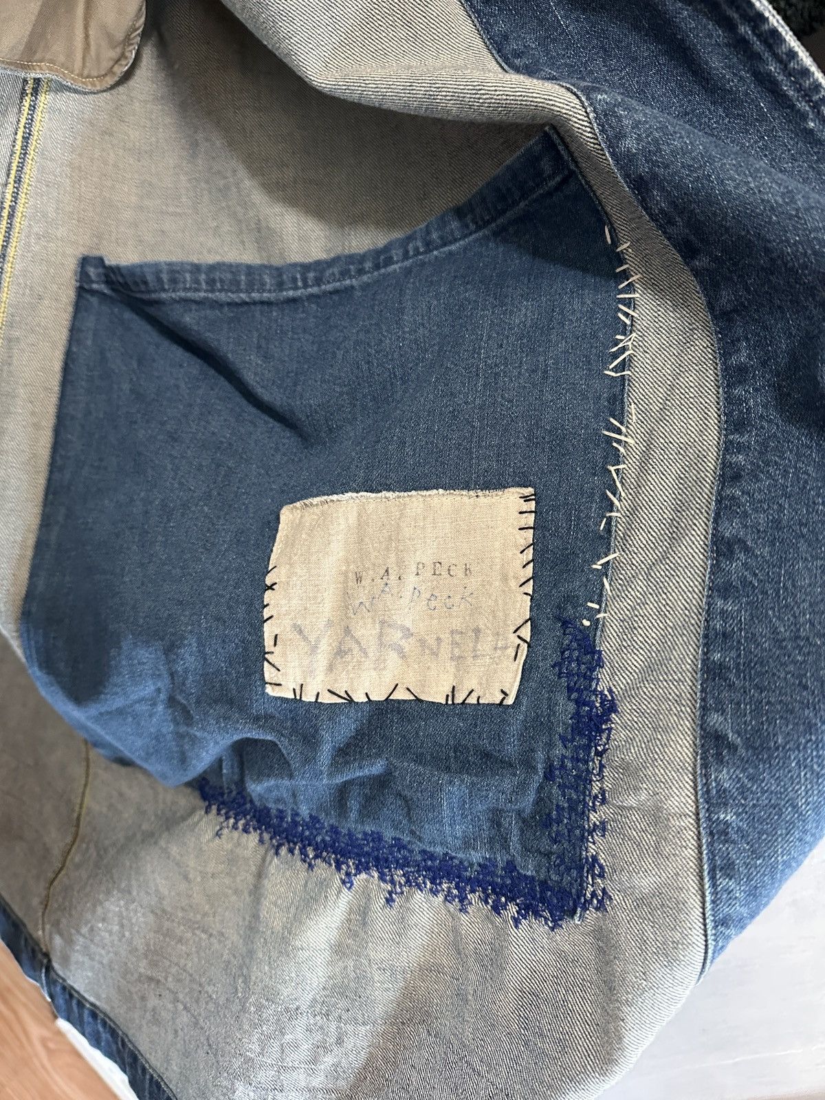 Kapital 11.5Oz Denim Dragging Coat (Journey Remake) K1910LJ123 Size US L / EU 52-54 / 3 - 12 Thumbnail