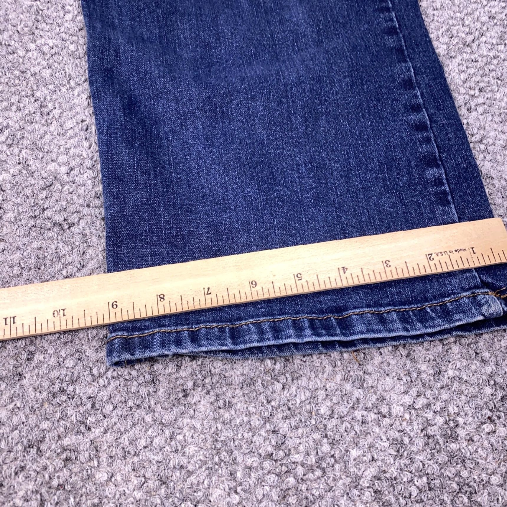 Wrangler Wrangler Jeans Mens 40x30 Blue Relaxed Fit Comfort Stretch Denim Bootcut Size US 40 / EU 56 - 6 Thumbnail