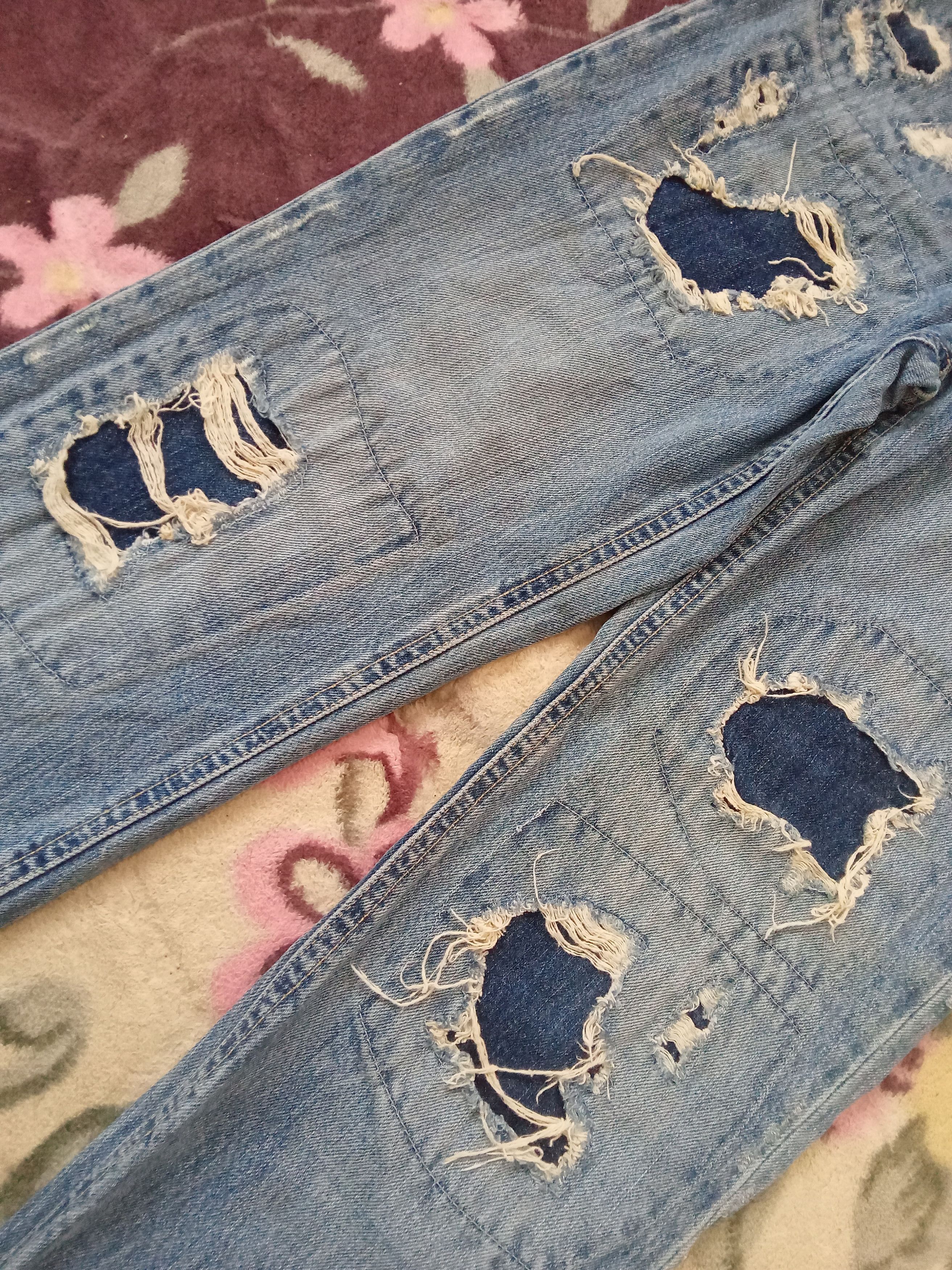 Polo Ralph Lauren Polo Ralph Lauren Distressed Jeans Size US 29 - 11 Thumbnail