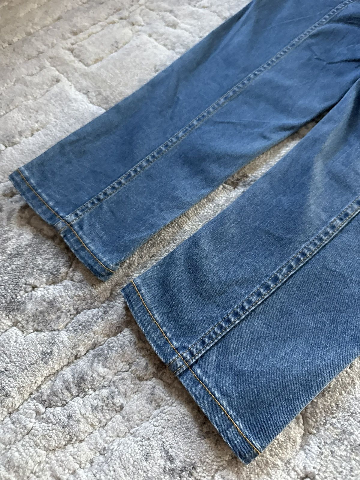 Lee × mercibeaucoup Issey Miyake Mercibeaucop Drop Crotch Multi Paneled Jeans Size US 28 / EU 44 - 16 Thumbnail