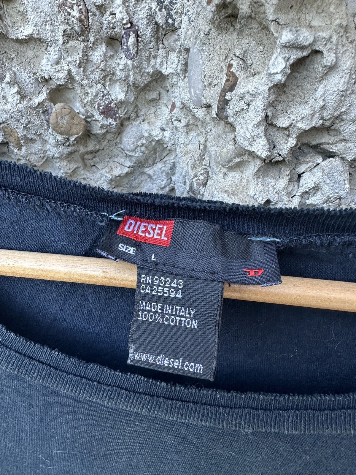 Diesel Vintage 2000s Diesel tank top tee t-shirt Size US L / EU 52-54 / 3 - 2 Thumbnail