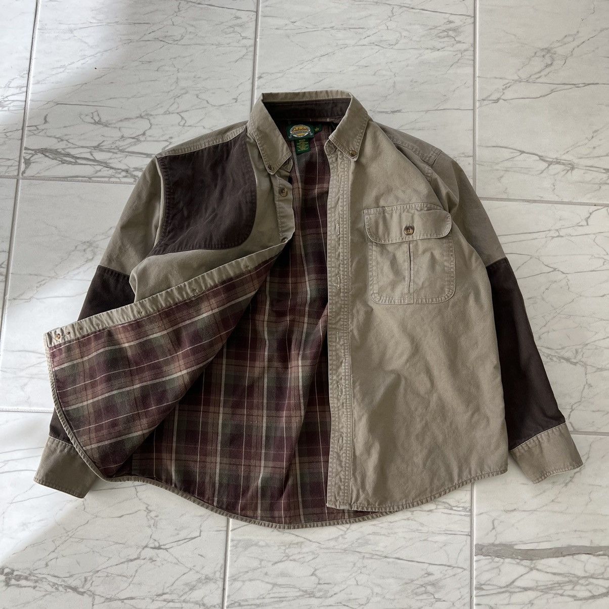 Cabelas Cabelas Flannel Lined Button Up Size US L / EU 52-54 / 3 - 1 Thumbnail