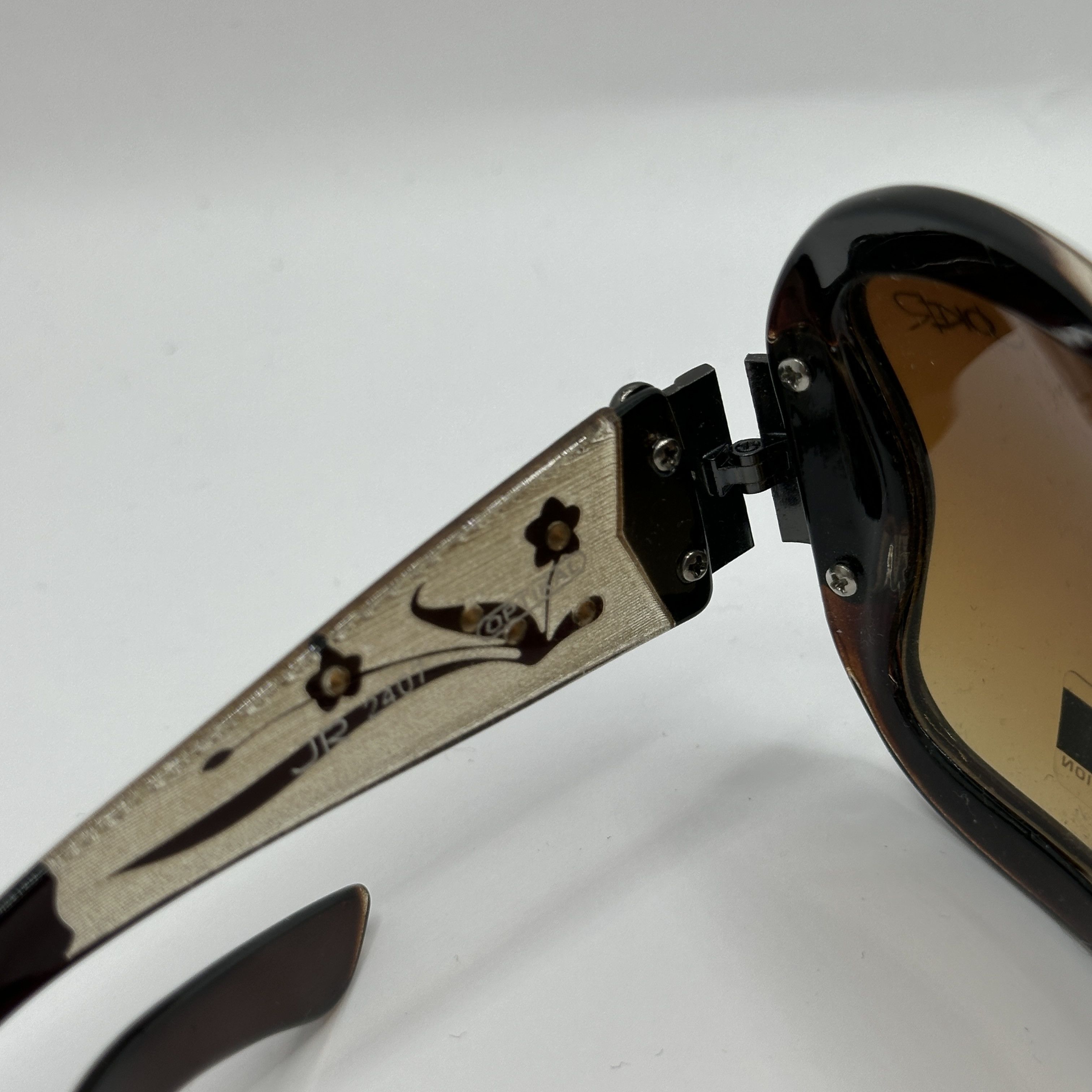 Vintage Vintage Avant Garde Floral Mask Sunglasses Y2K Size ONE SIZE - 6 Thumbnail