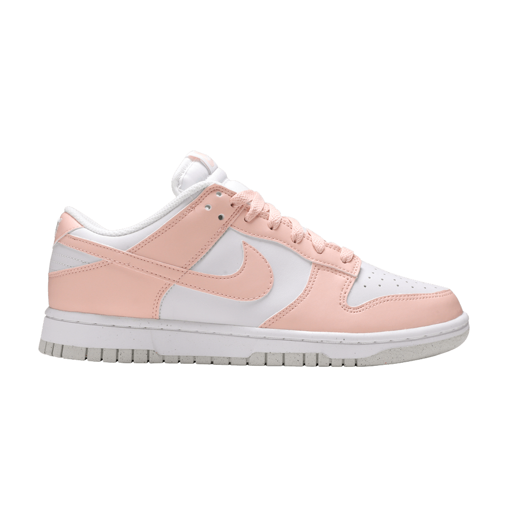image of Nike Wmns Dunk Low Next Nature Pale Coral Shoes in White, Women's (Size 10)