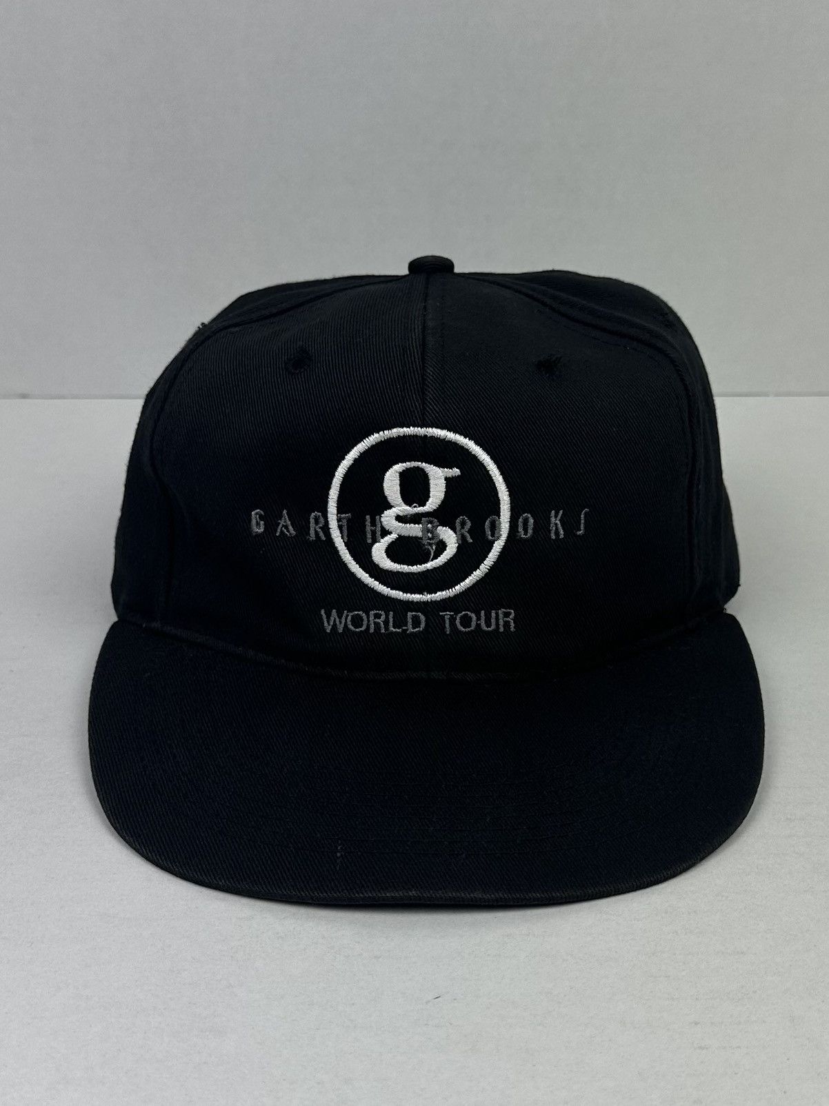 Band Tees Garth Brooks World Tour Snapback Hat Vintage Country Music Size ONE SIZE - 1 Thumbnail