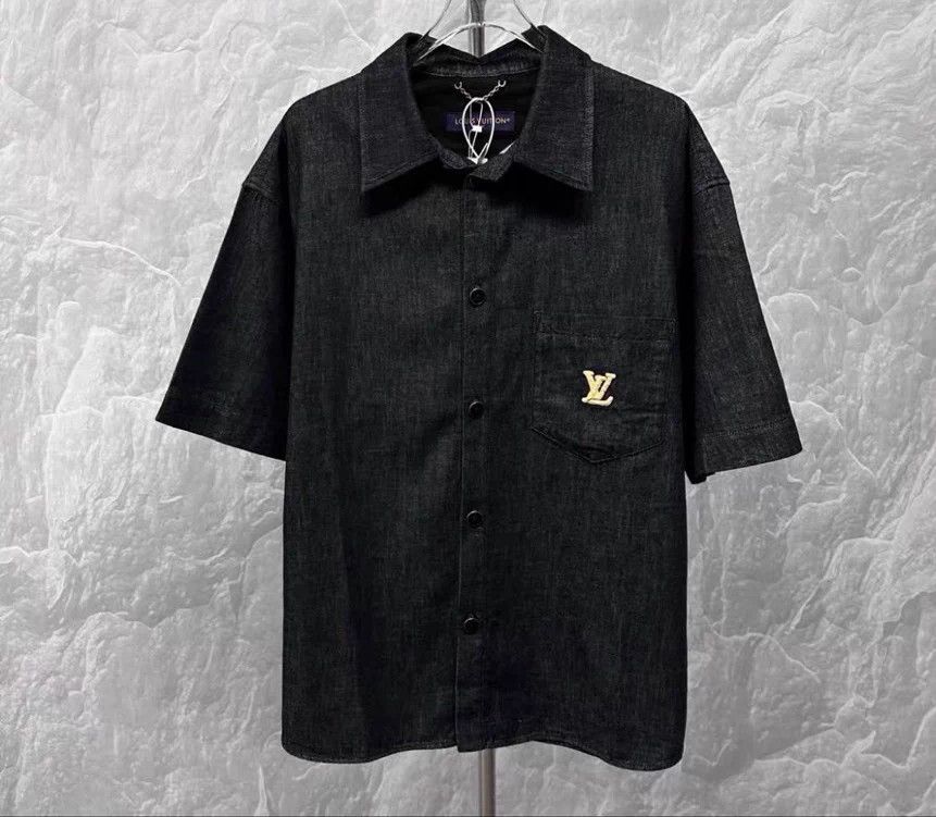 Louis Vuitton short-sleeve shirt black XL