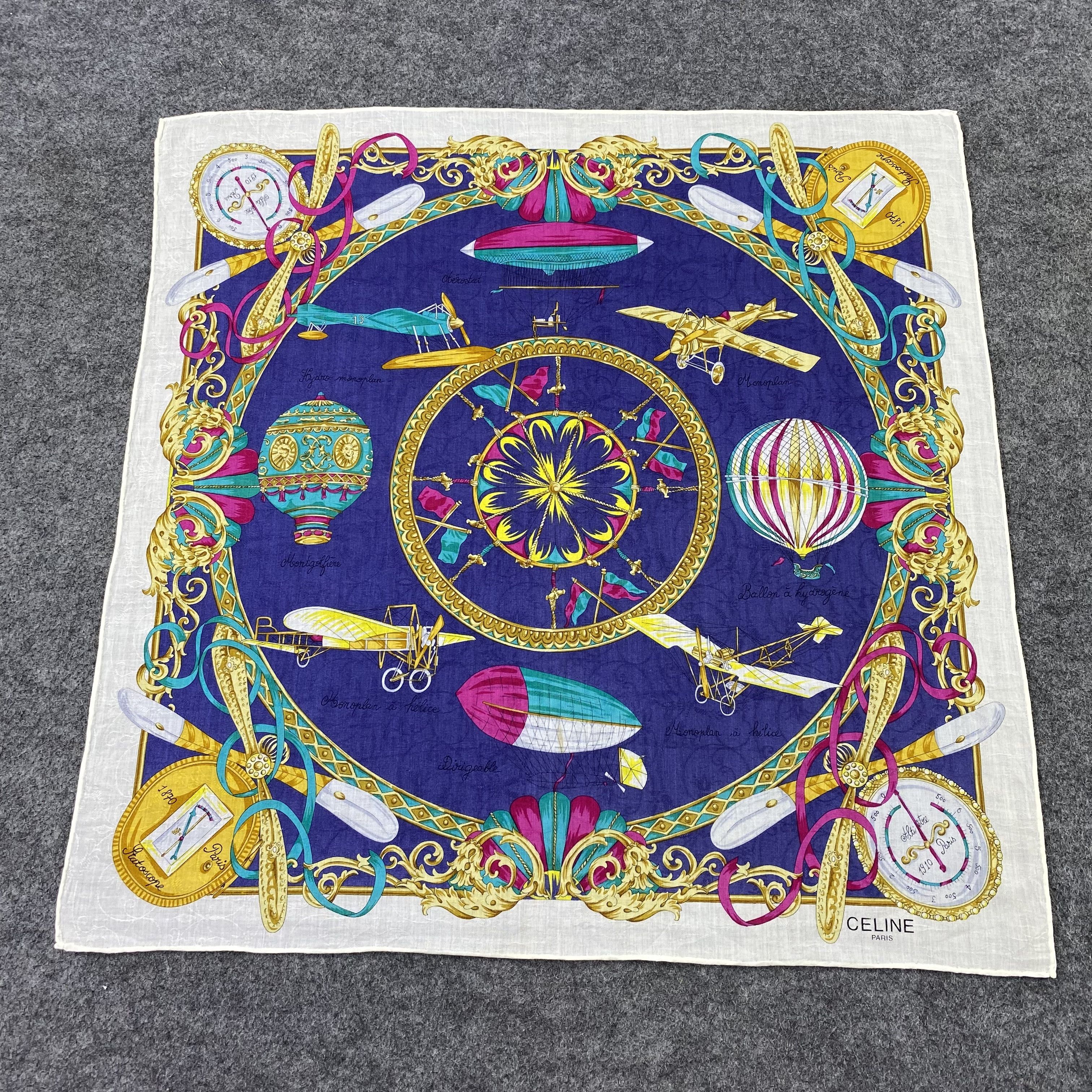 Celine Celine Handkerchief / Bandana / Neckerchief-B1222 Size ONE SIZE - 3 Thumbnail