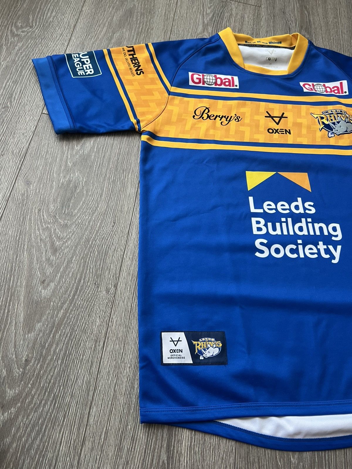Other Oxen Leeds Rhinos Rugby Jersey Blokecore Style Size US M / EU 48-50 / 2 - 7 Thumbnail