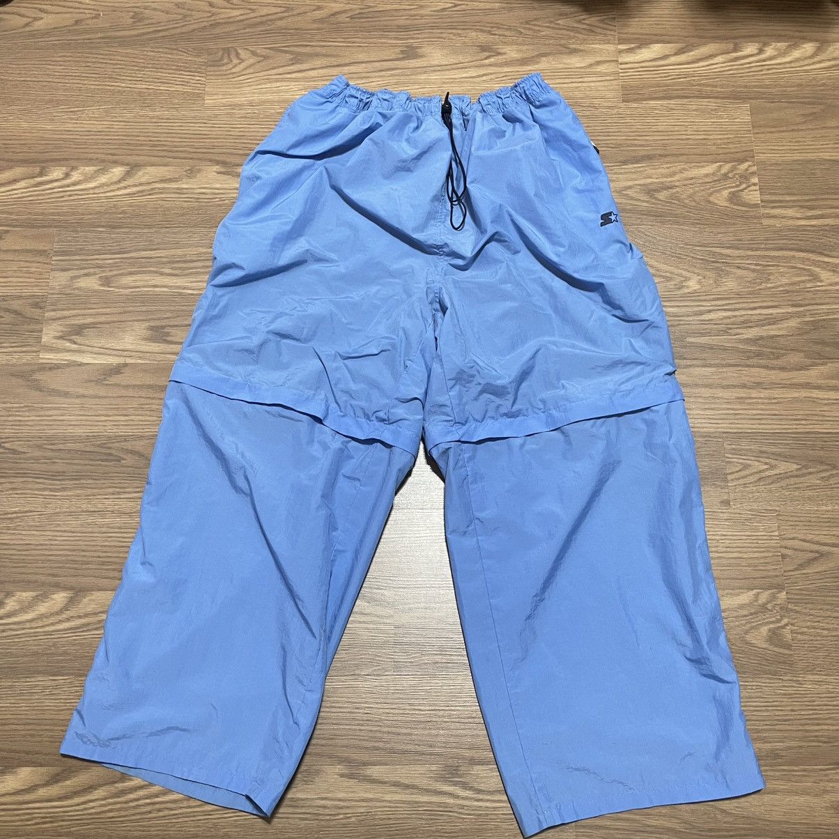 Starter Vintage starter sky blue zip off track pants shorts 36 38 40 Size US 36 / EU 52 - 1 Thumbnail