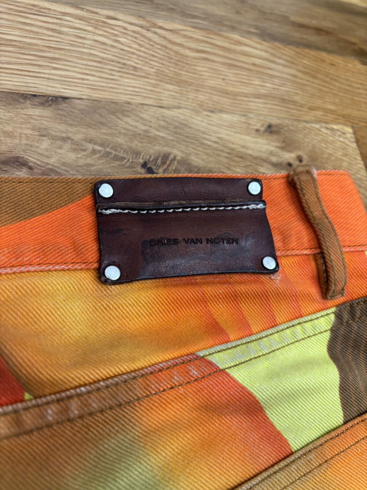 Dries Van Noten Dries Van Noten ss2020 Orange pants Size US 34 / EU 50 - 4 Thumbnail