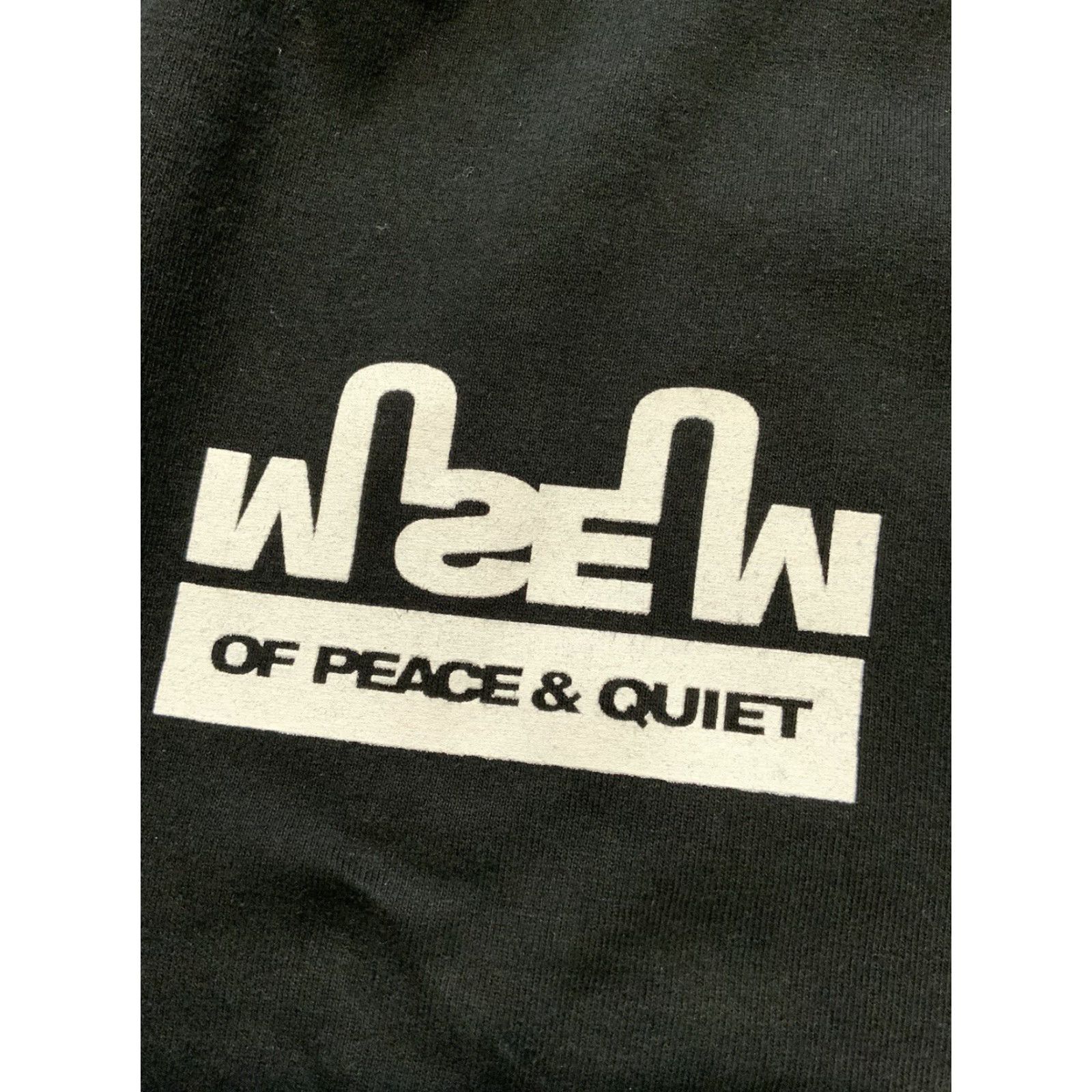 Museum of Peace & Quiet VINTAGE Museum Of Peace & Quiet Black Graphic Official Crewneck S/S T-Shirt Sz. 3XL Mens Size US XXL / EU 58 / 5 - 7 Thumbnail