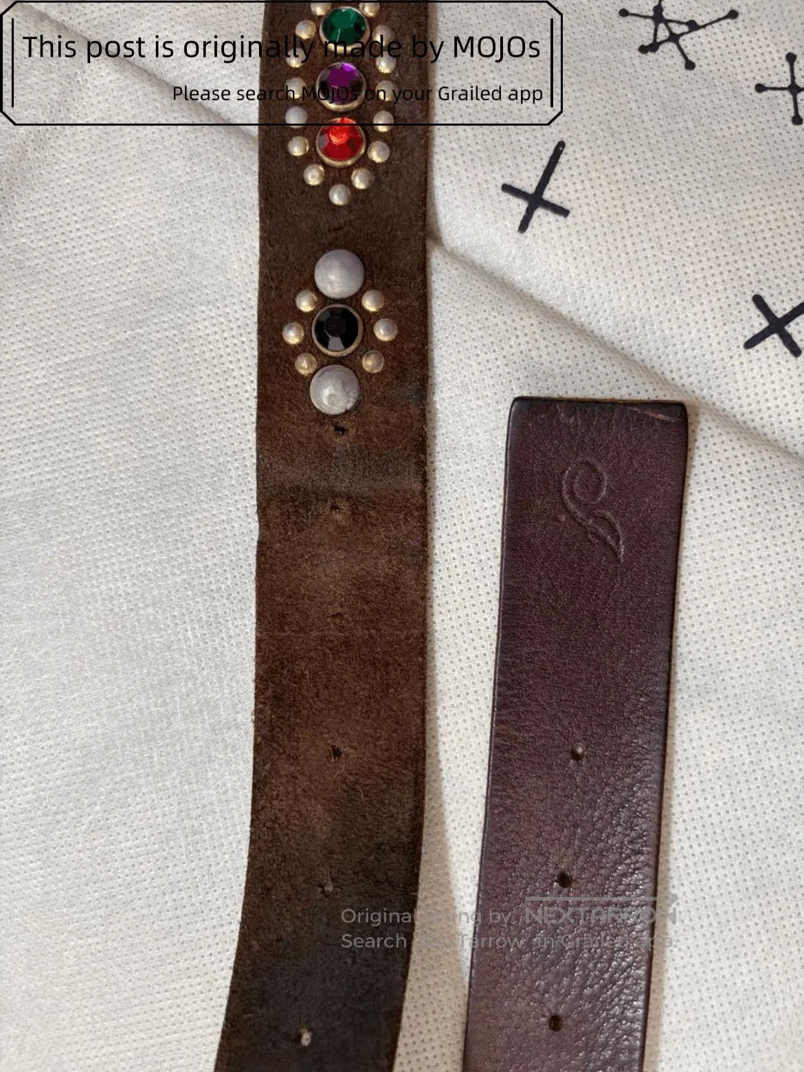 Takahiromiyashita The Soloist. Takahiromiyashita the Soloist 15SS Jewel Belt. Size ONE SIZE - 6 Thumbnail